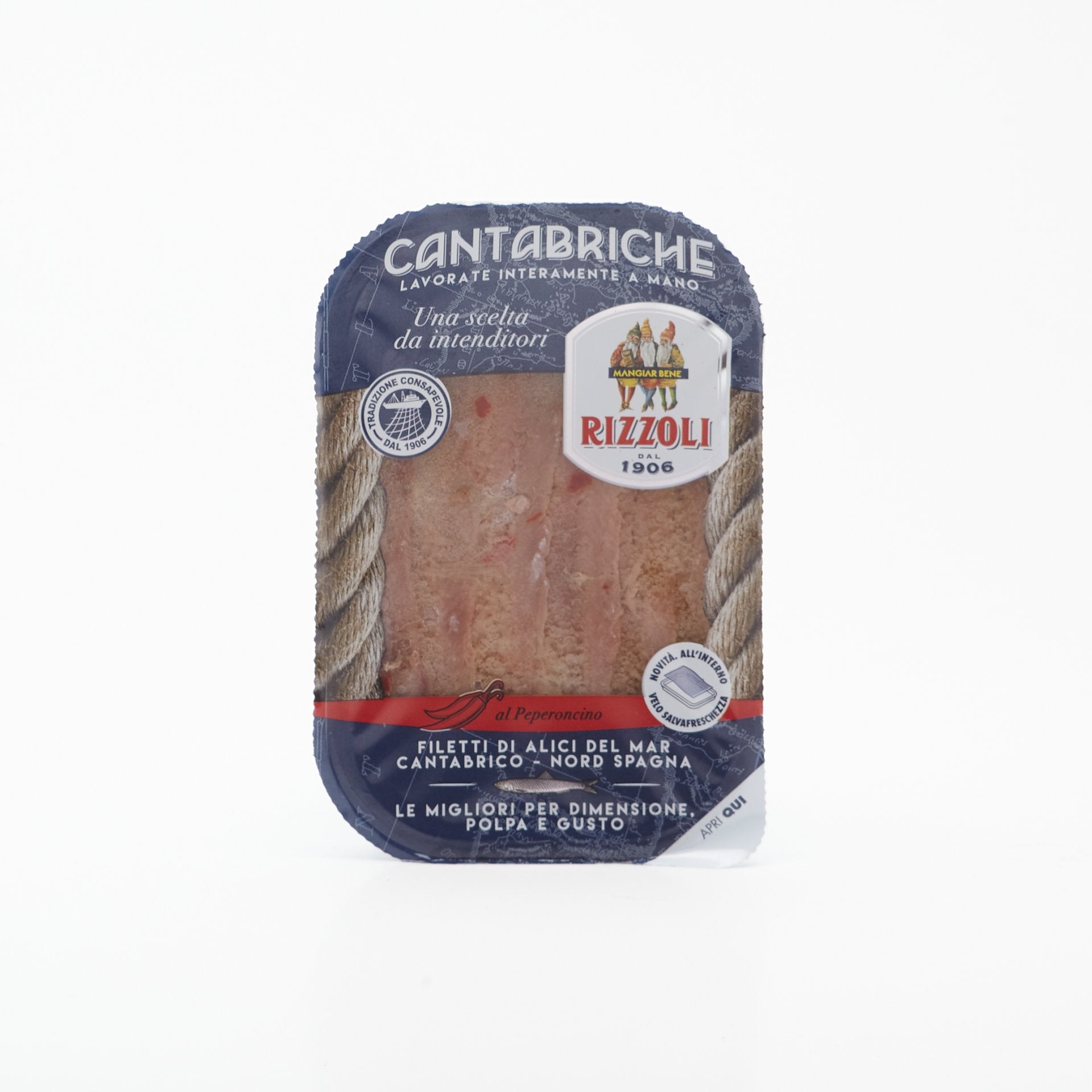 Ančovičky s papričkami v olivovom ol.70g.