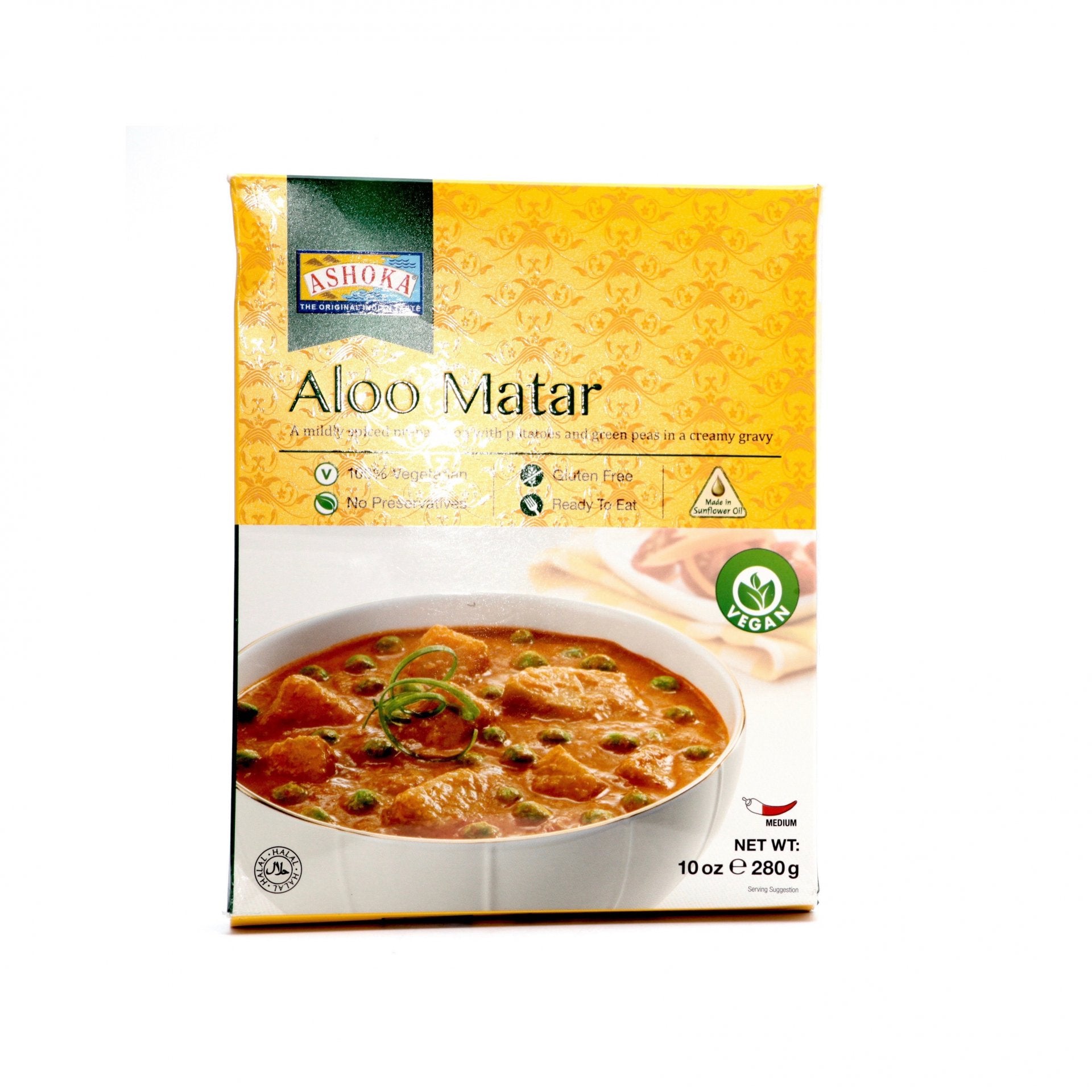 Aloo matar 280g.