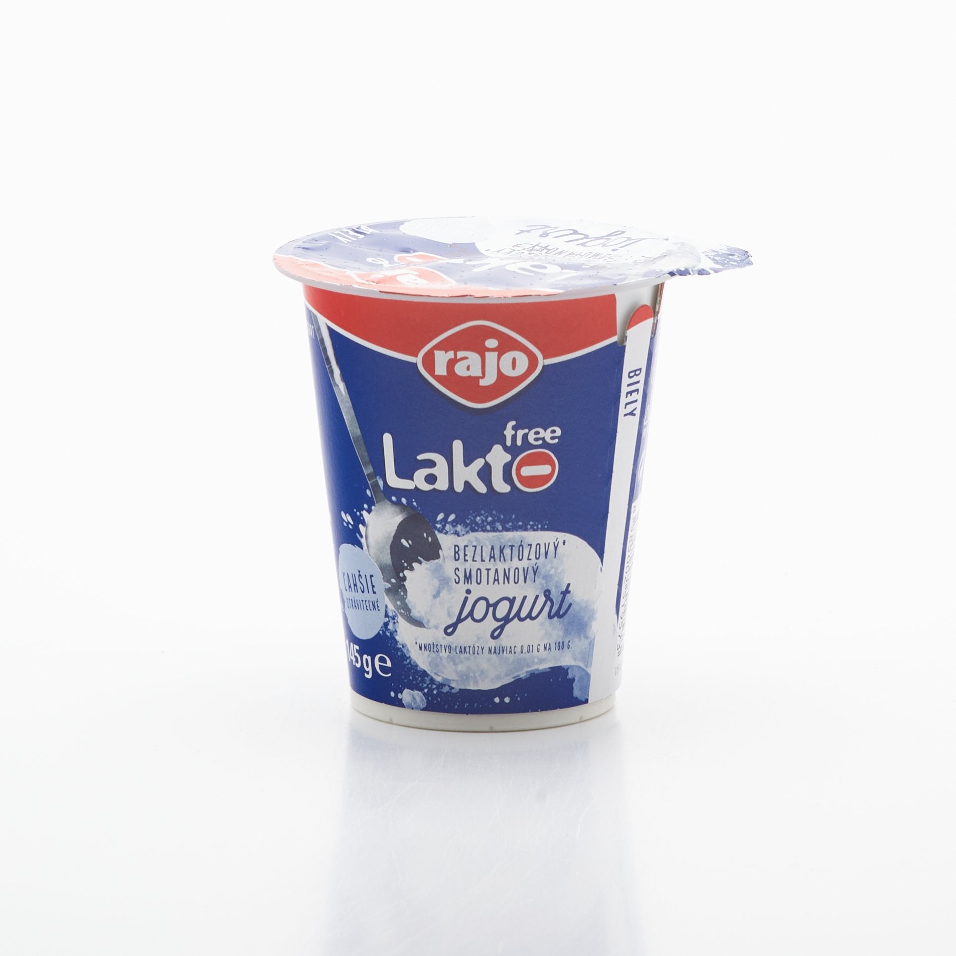 Biely jogurt laktofree 145g.