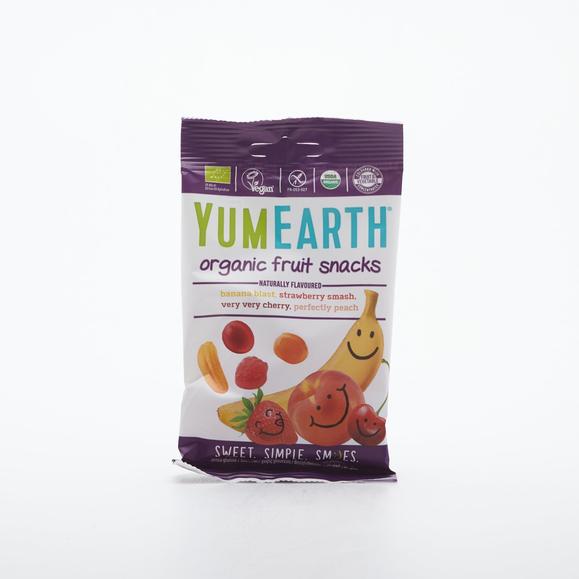 BIO gumené cukríky YumEarth 50g.