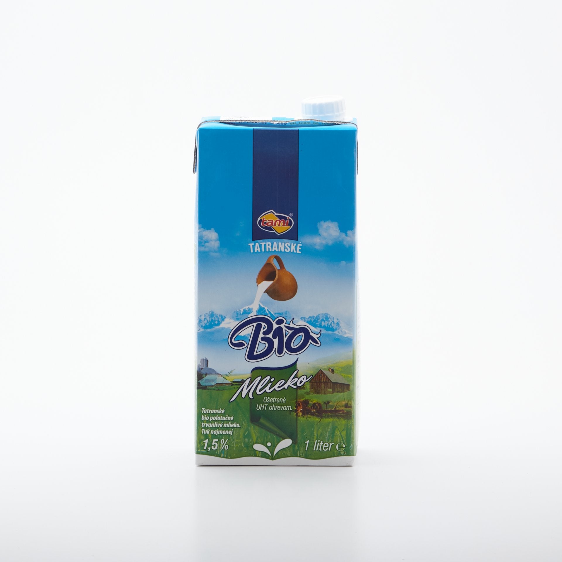 BIO mlieko trvanlivé 1,5% 1l.