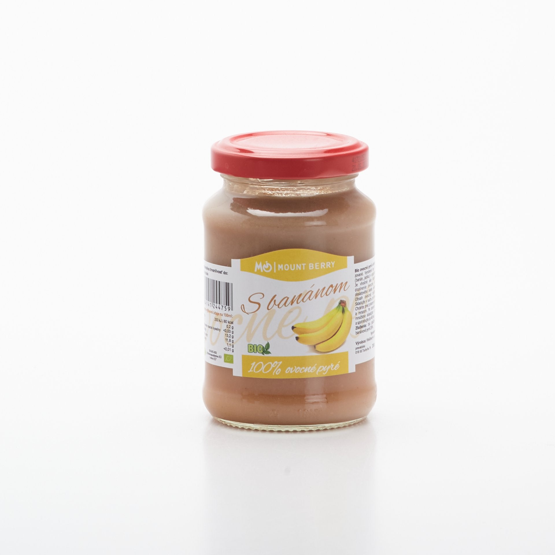 BIO Ovocné pyré s banánom 200g.