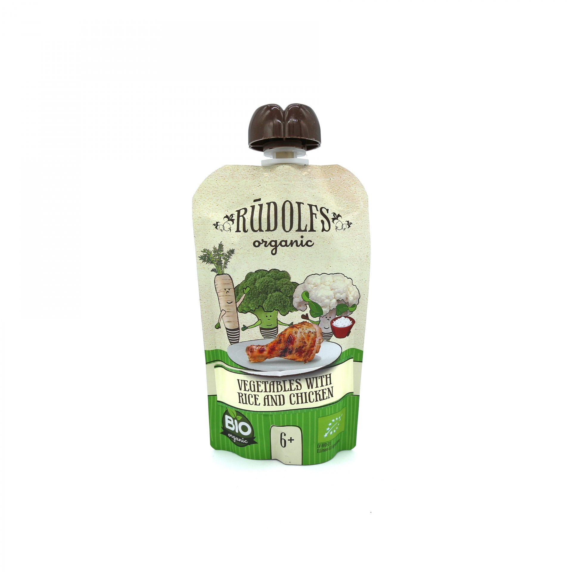 BIO Pyré Zelenina, Ryža, Kuracie 110g.
