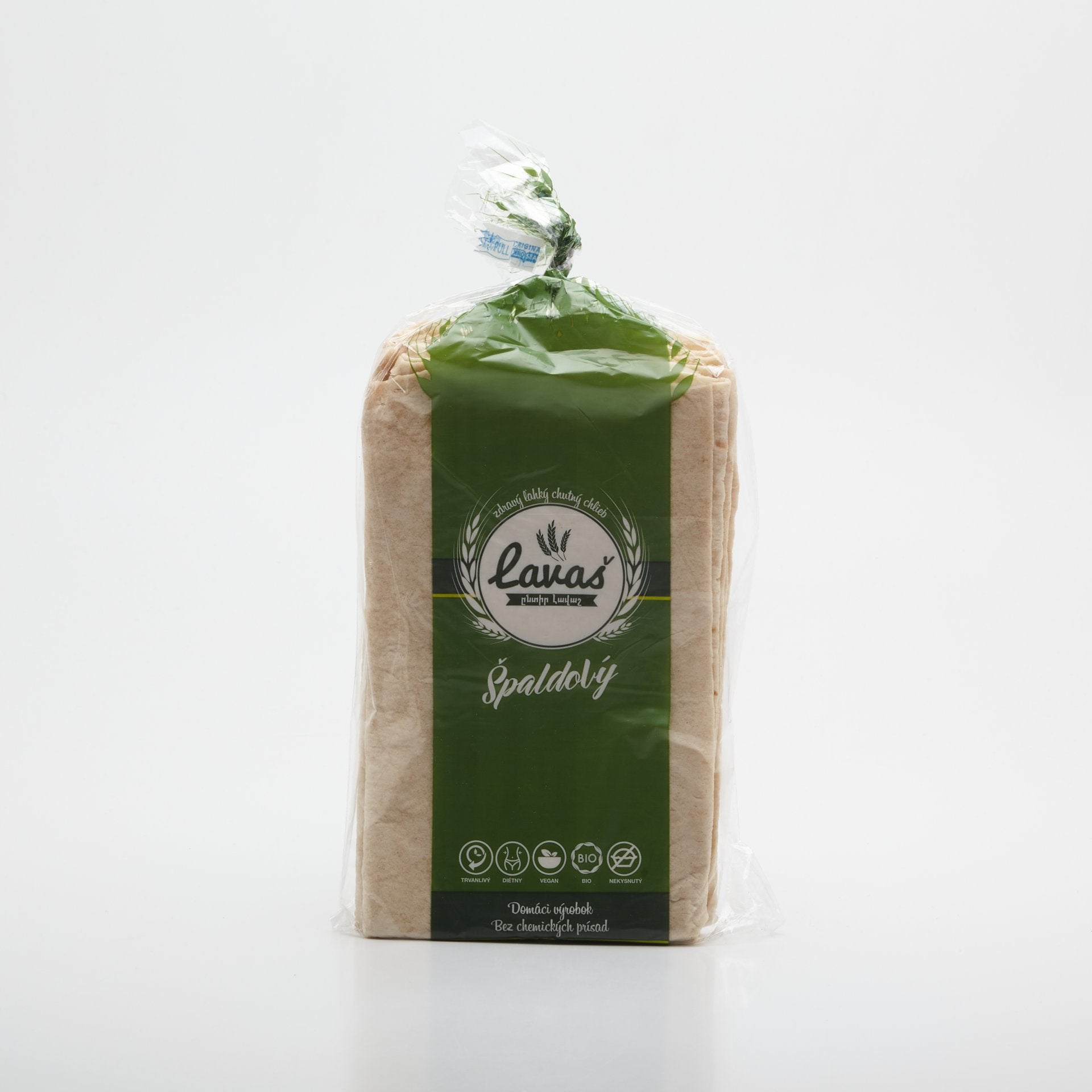 BIO Špaldový chlieb lavaš 450g.
