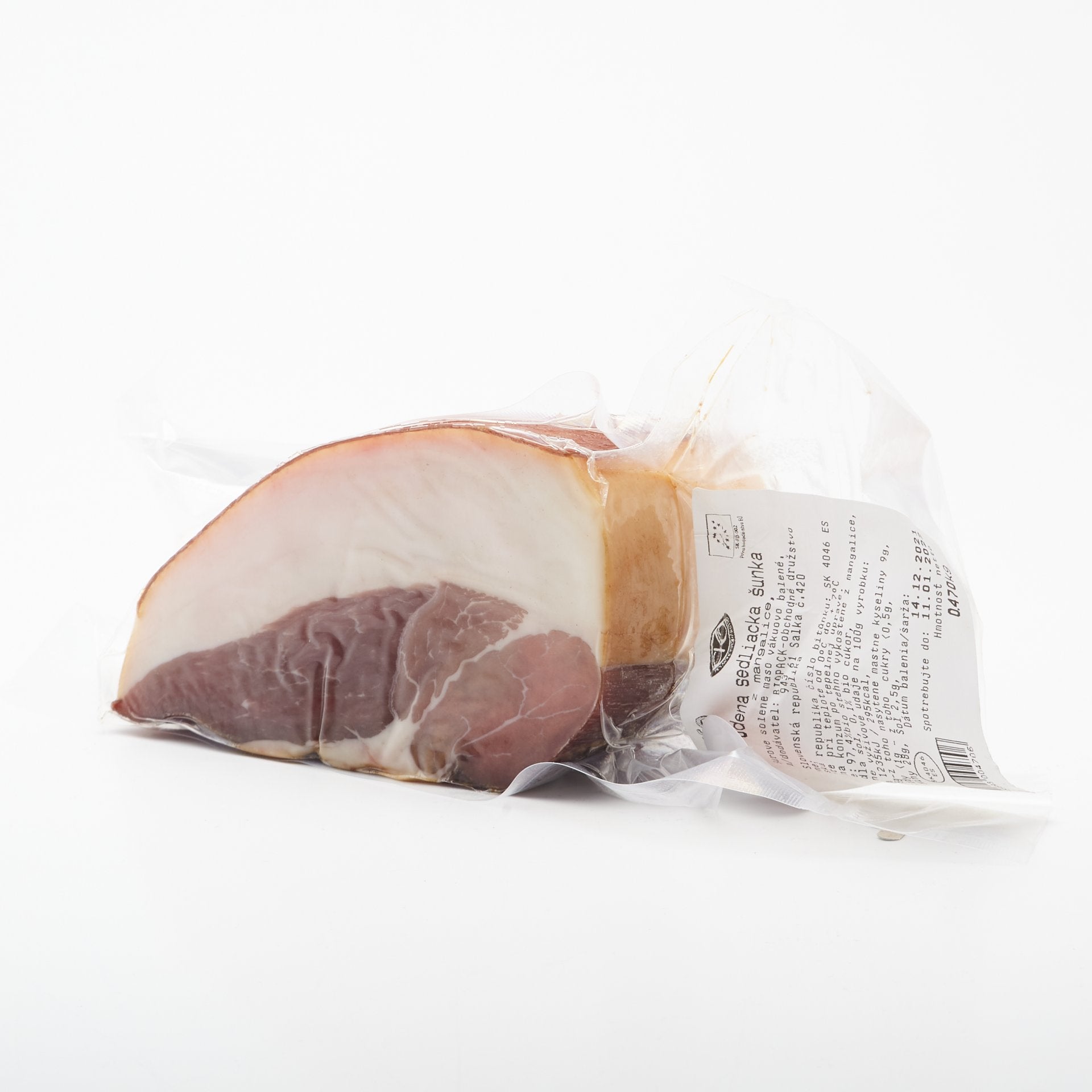 BIO Údená sedliacka šunka. 100g