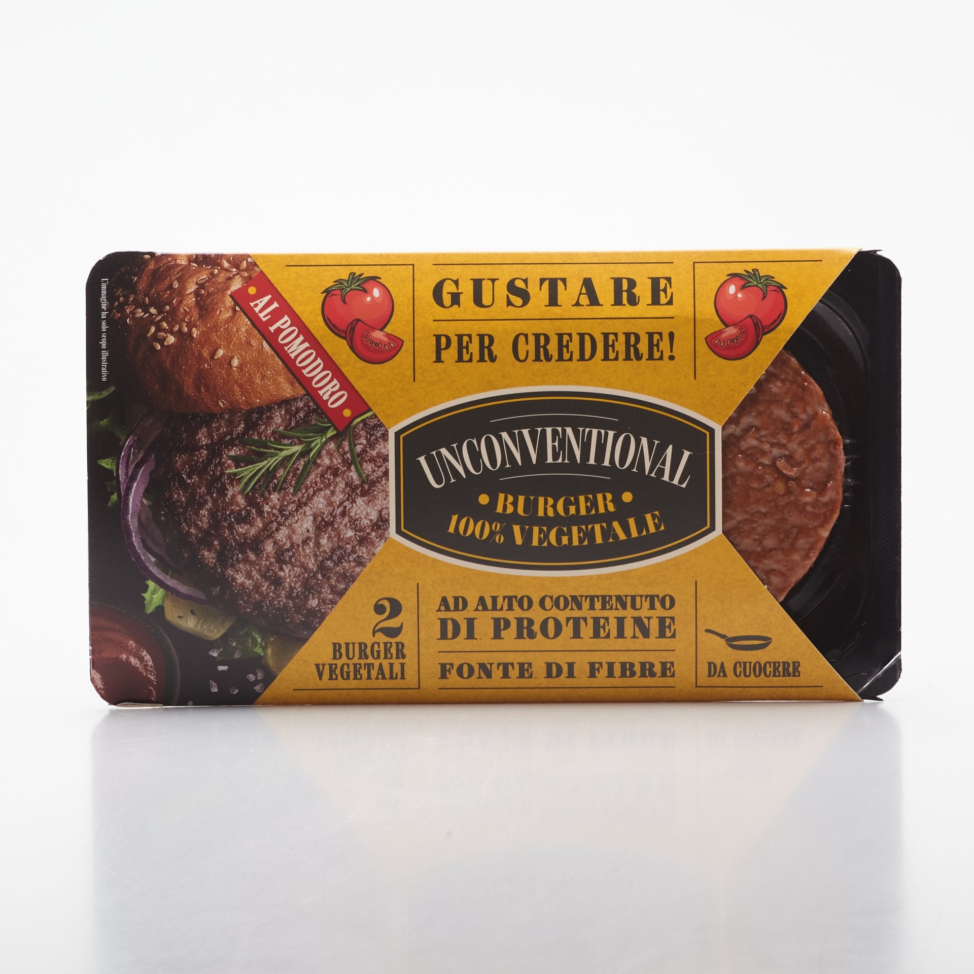 Burger 100% paradajkový vegetale 220g.