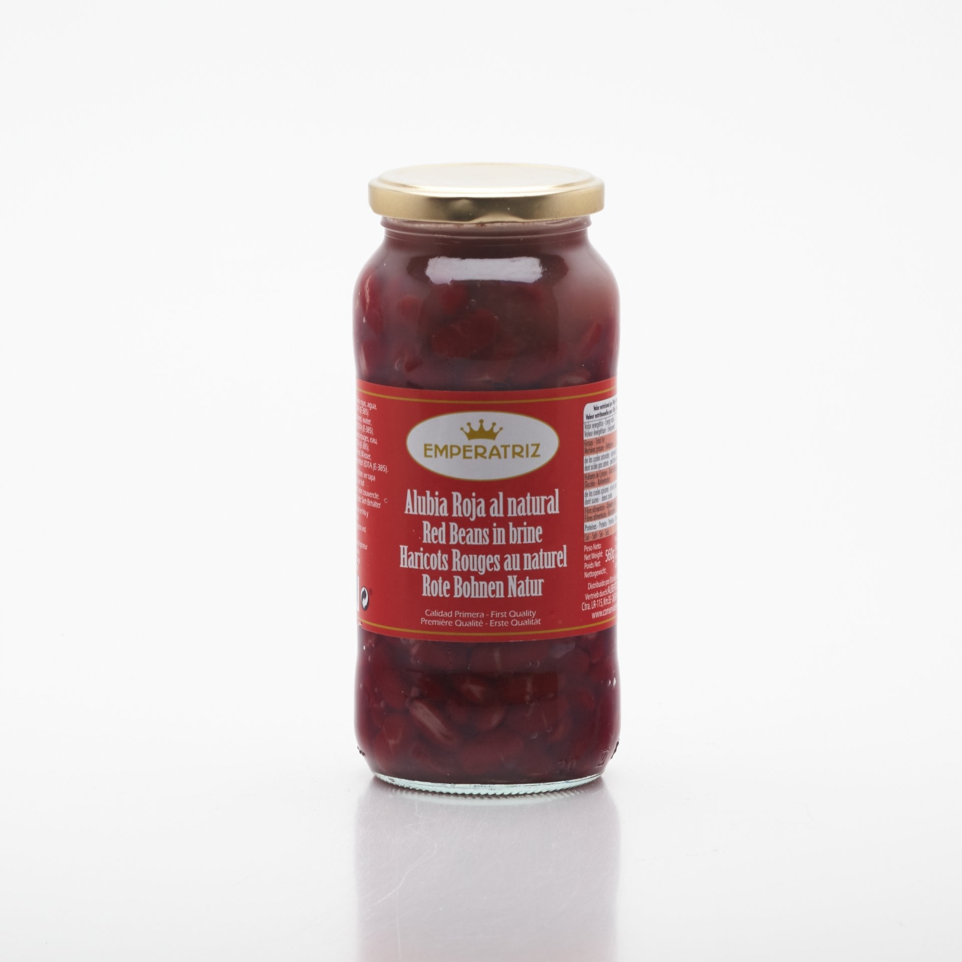 Červená fazuľa natural 560g.