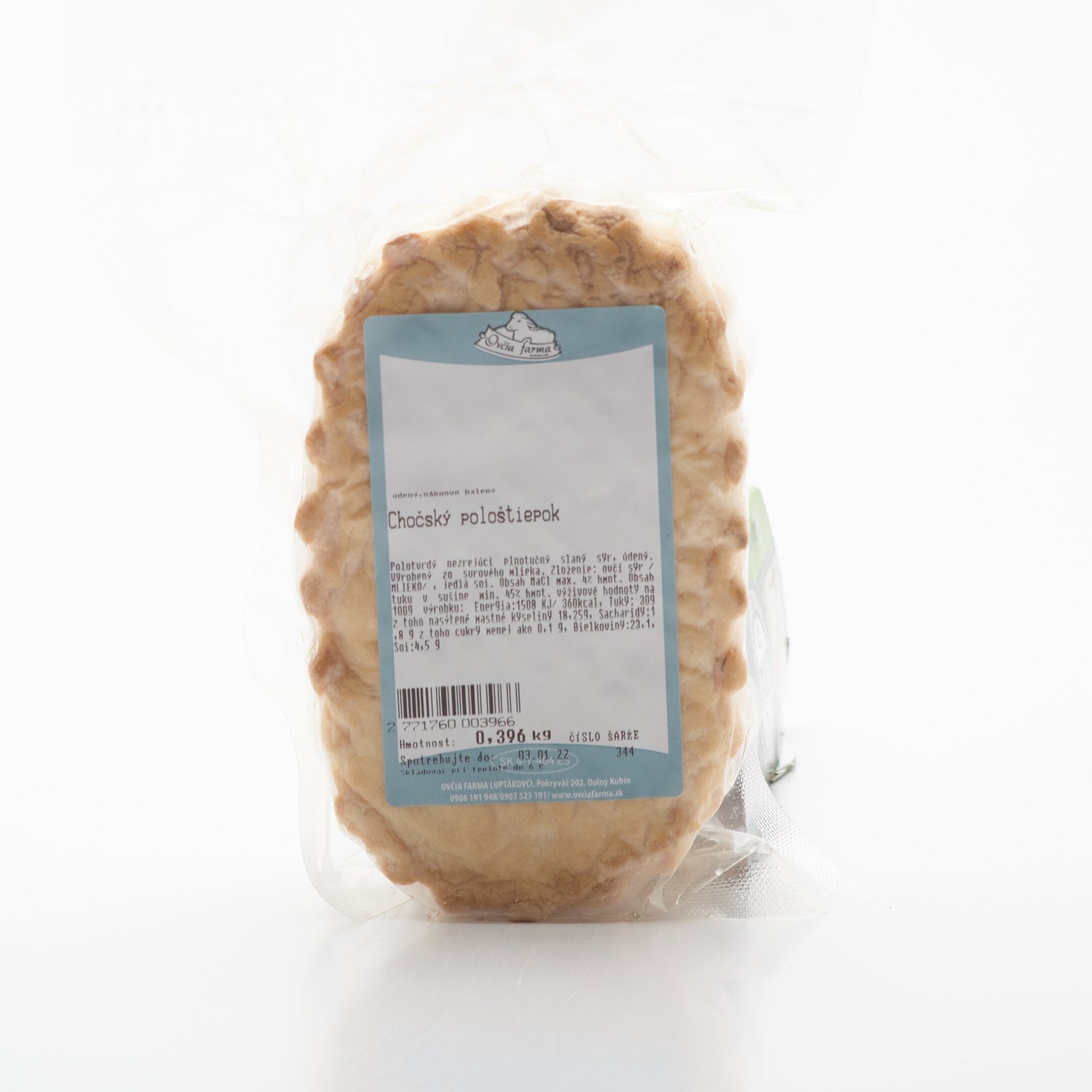 Chočský pološtiepok údený. 100g