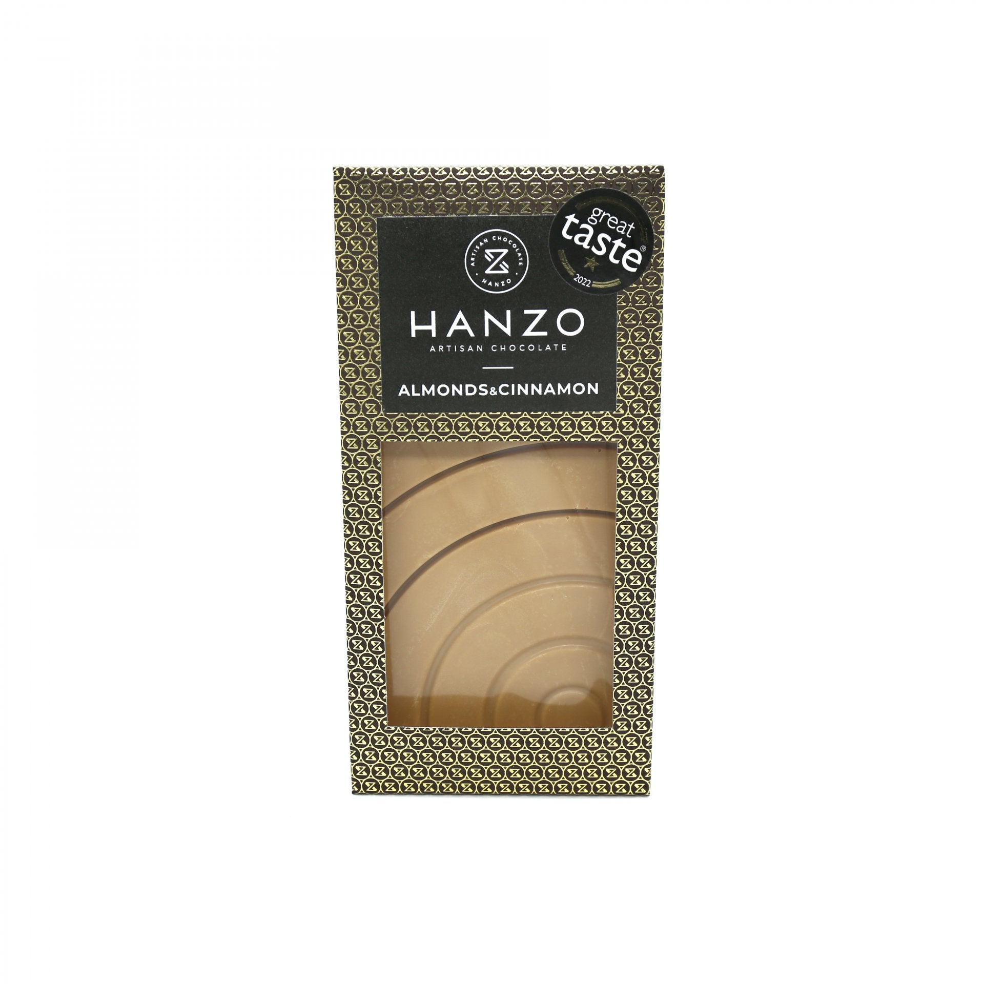 Čok. s mandľovo-škoricovým krémom 110g.