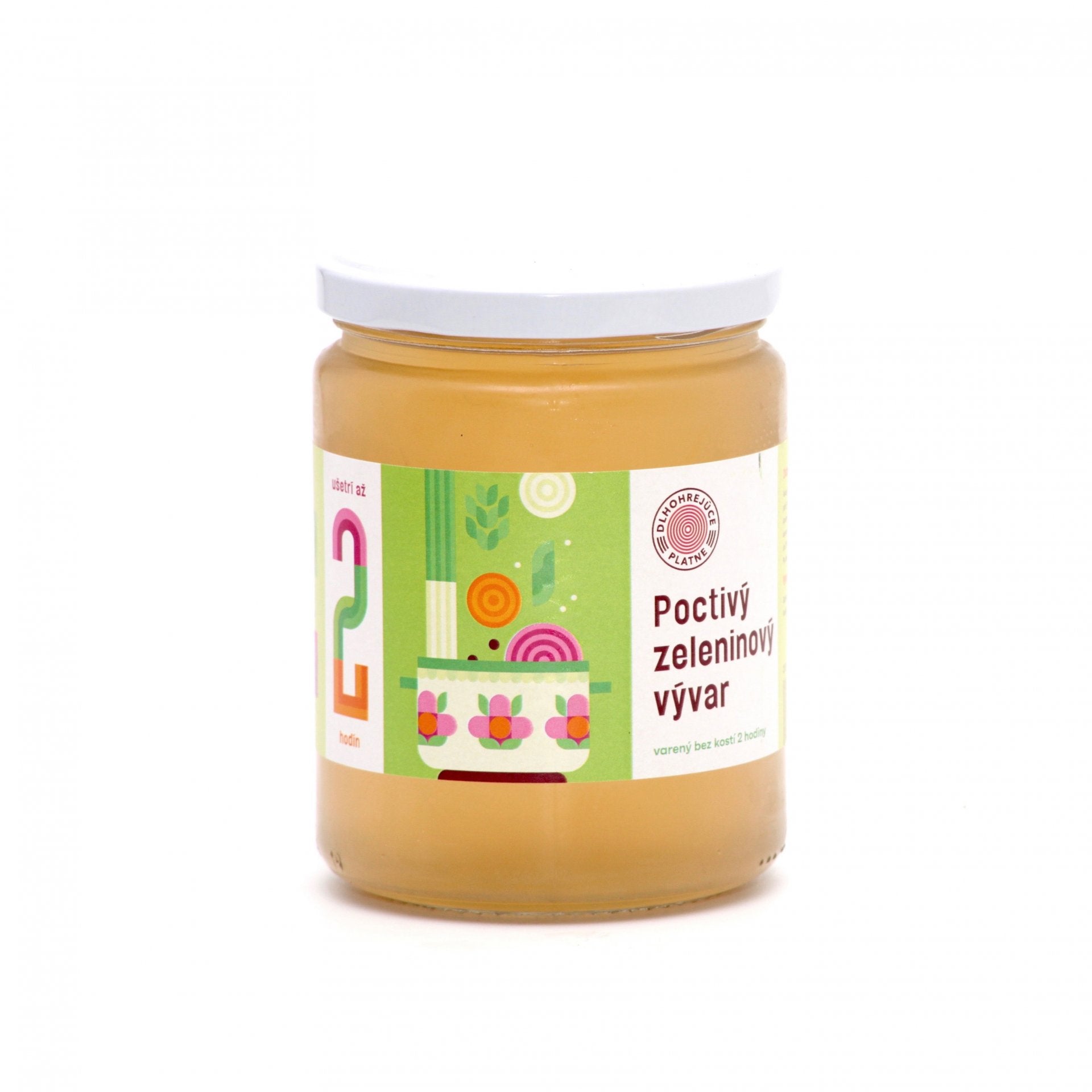 Domáci zeleninový vývar 450ml.