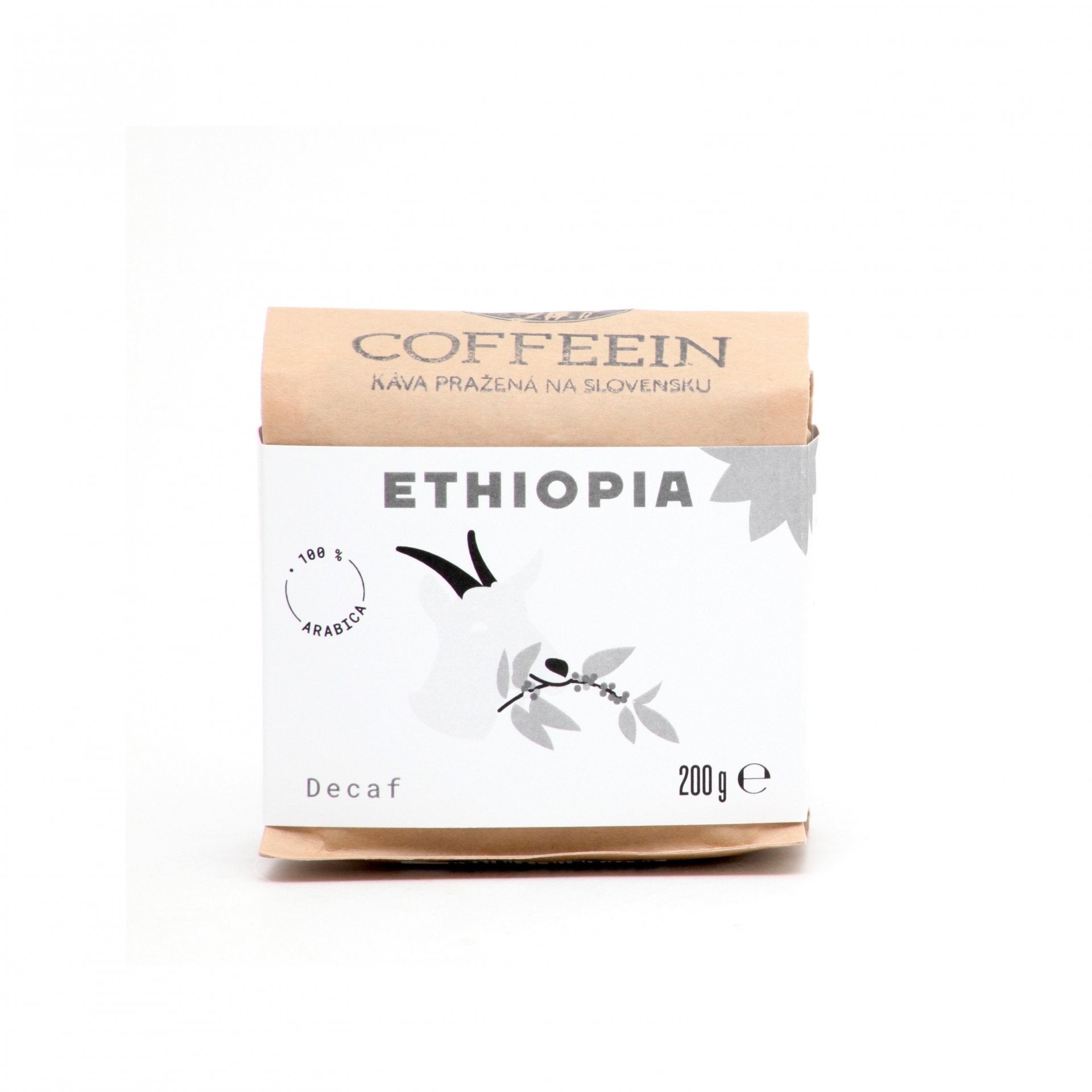 Coffeein Ethiopia Yirgacheffe bezk.200g.