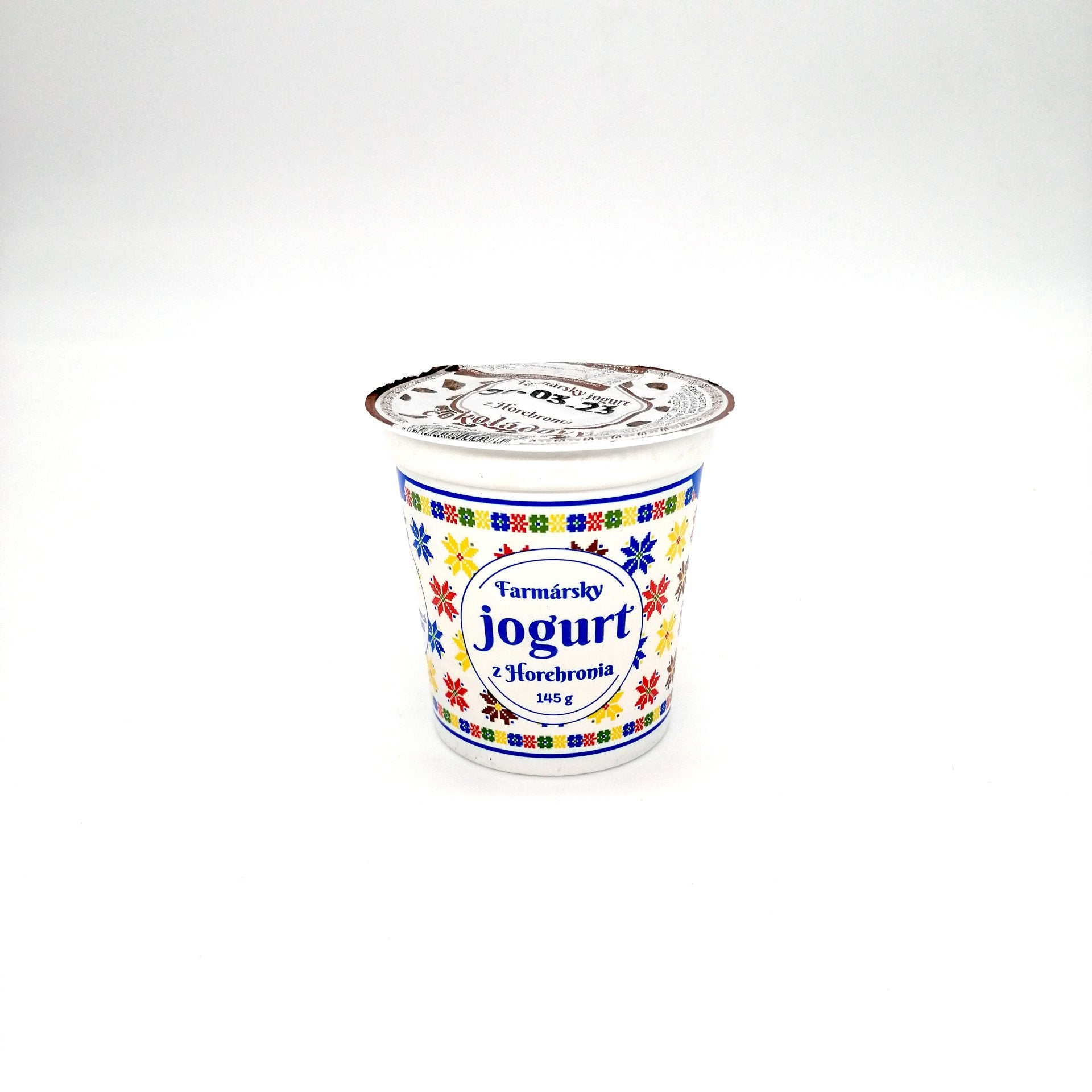 Farmársky jogurt čokoládový 145g.
