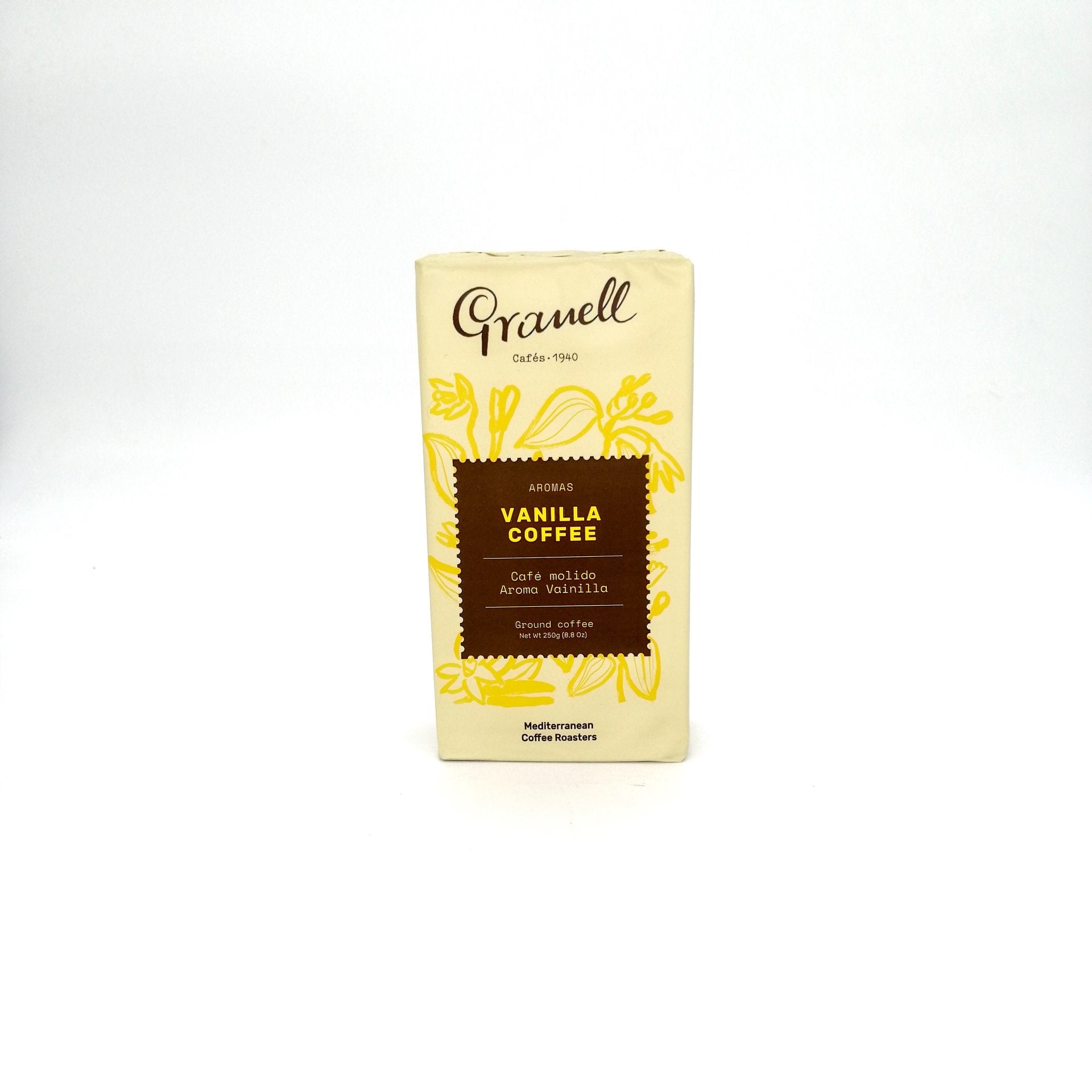 GRANELL káva mletá, príchuť Vanilka 250g.