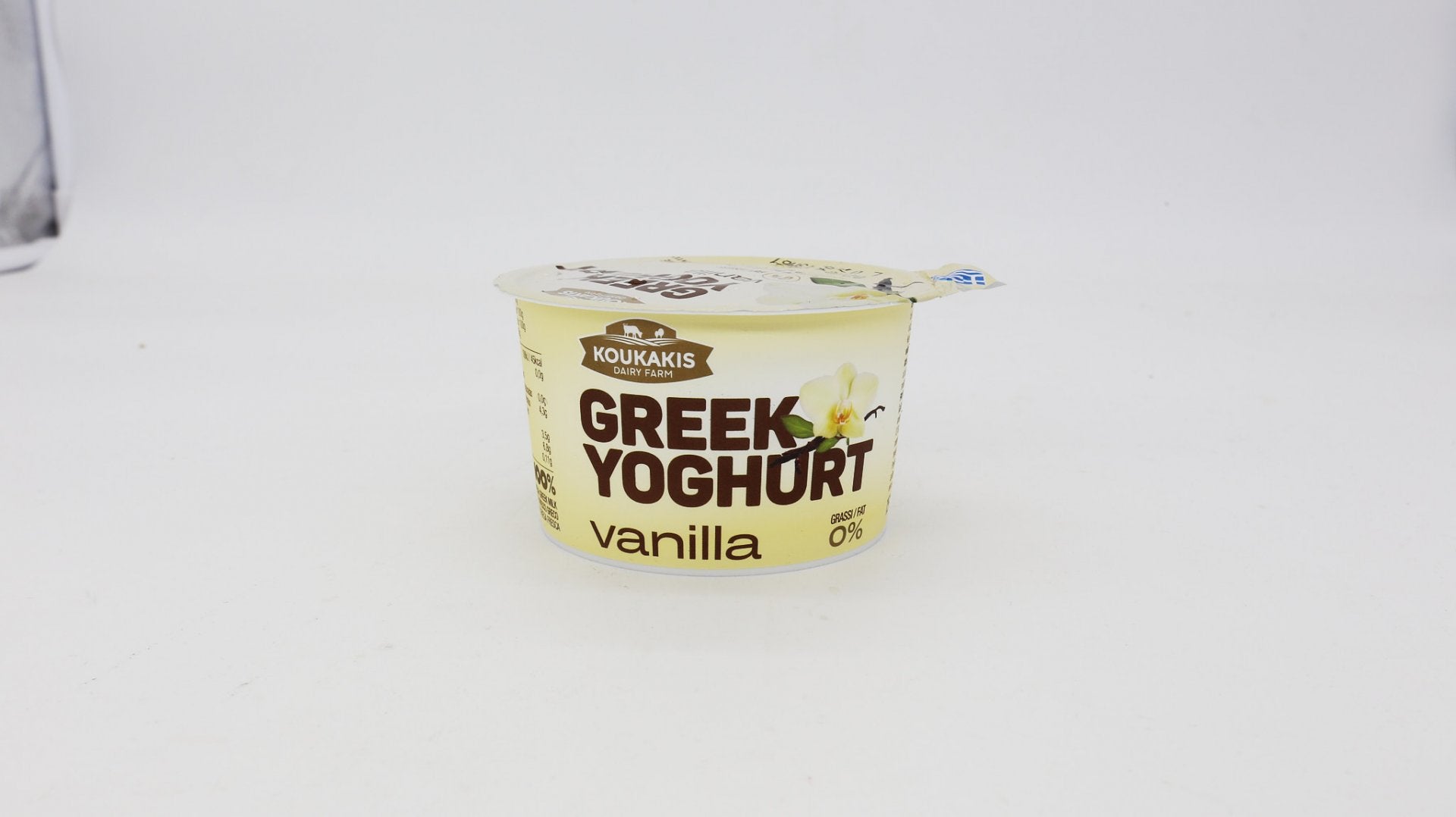 Grécky jogurt vanilka 0% tuku 150g.