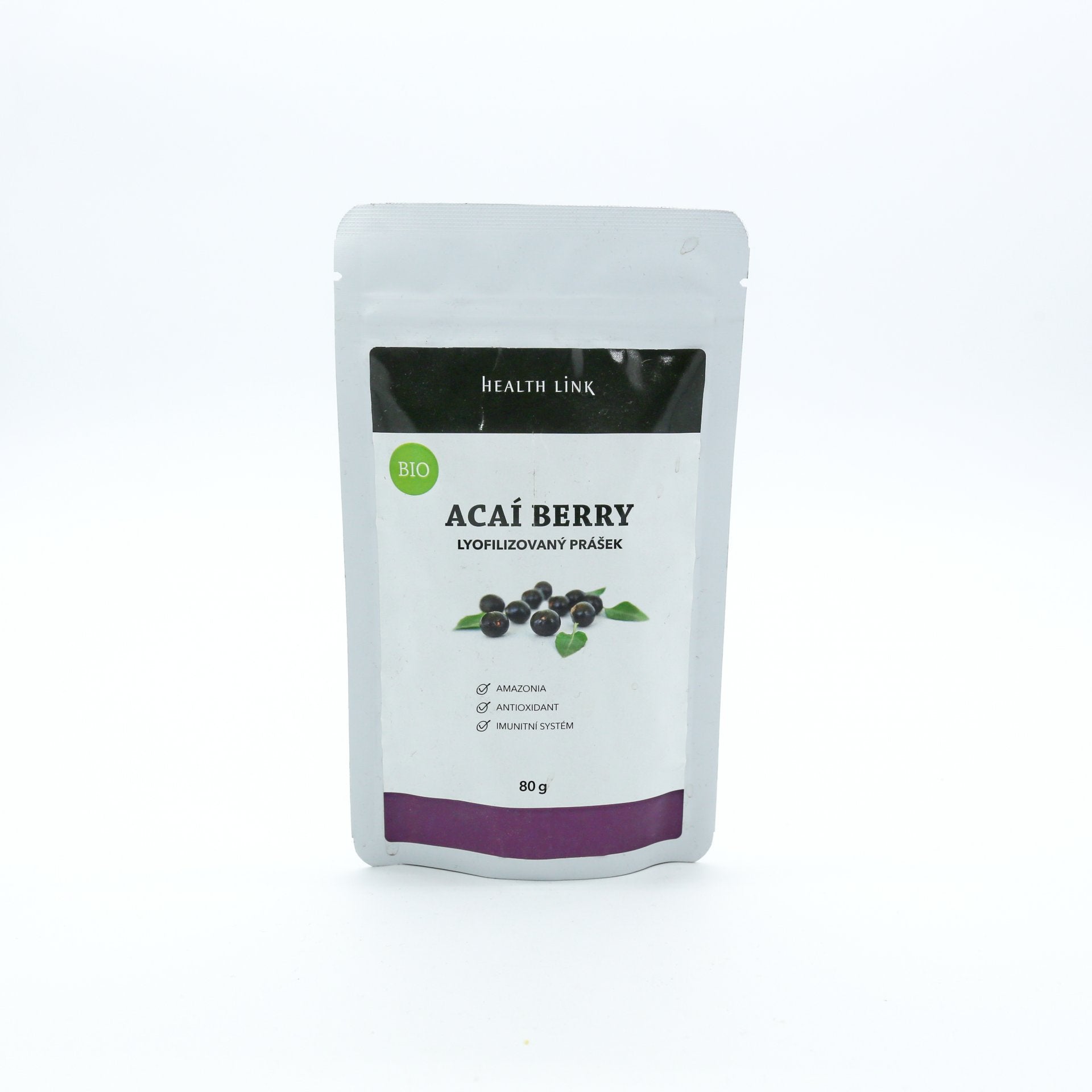 HEALTH LINK BIO Acai prášok 80g.