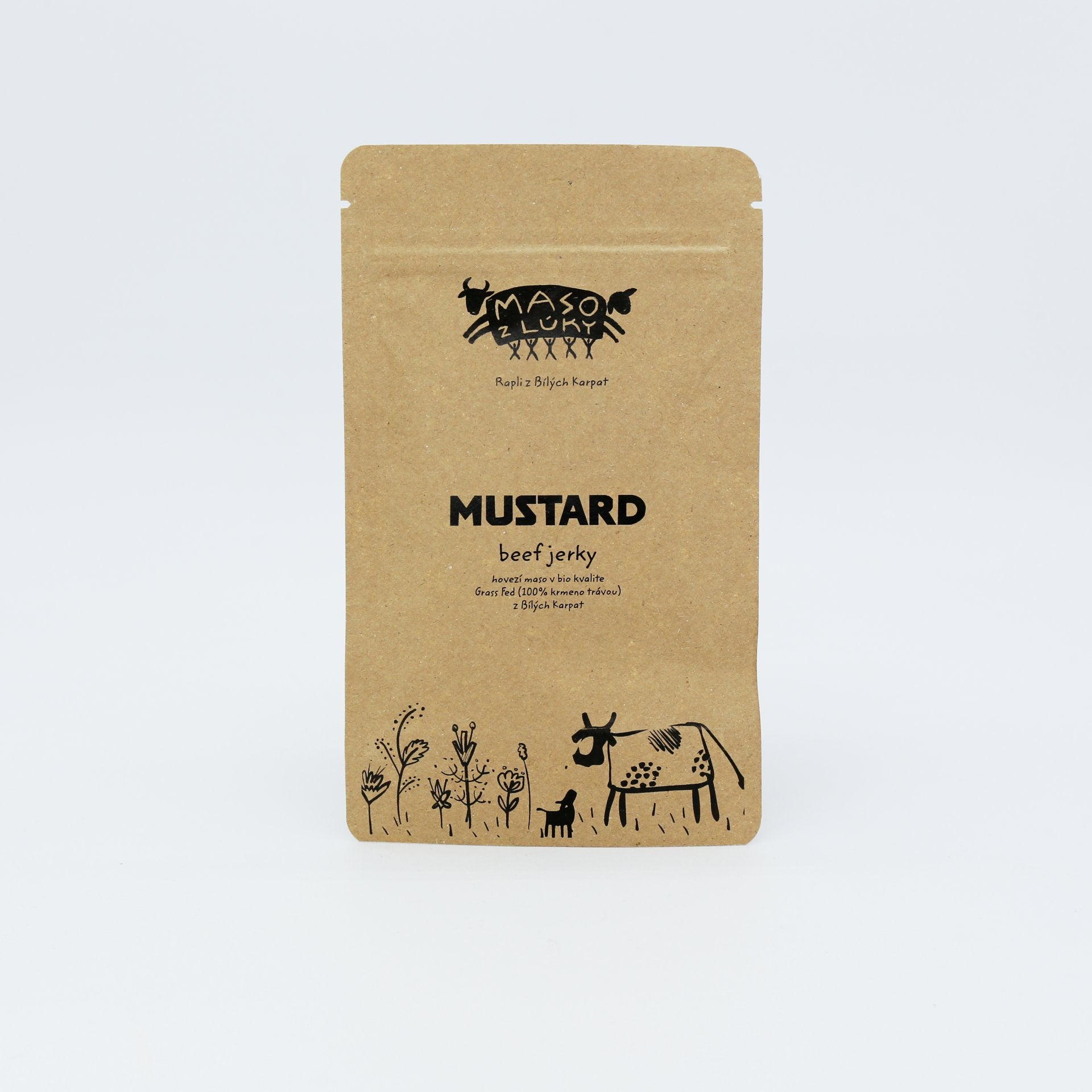 Hovädzie Jerky horčica 25g.