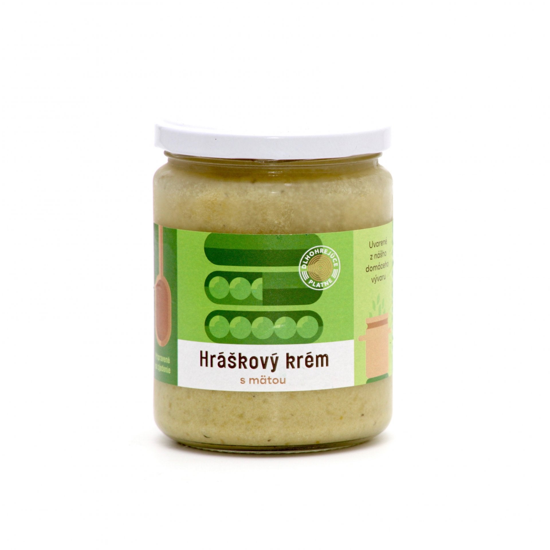 Hrášková polievka s mätou 450ml.