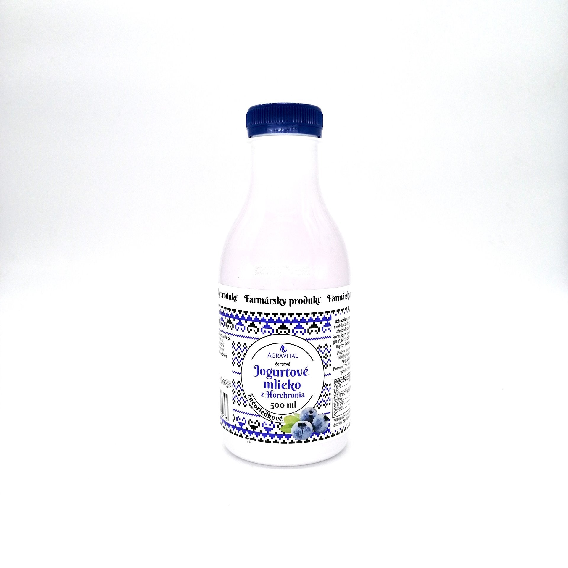 Jogurtové mlieko čučoriedkové 330ml.