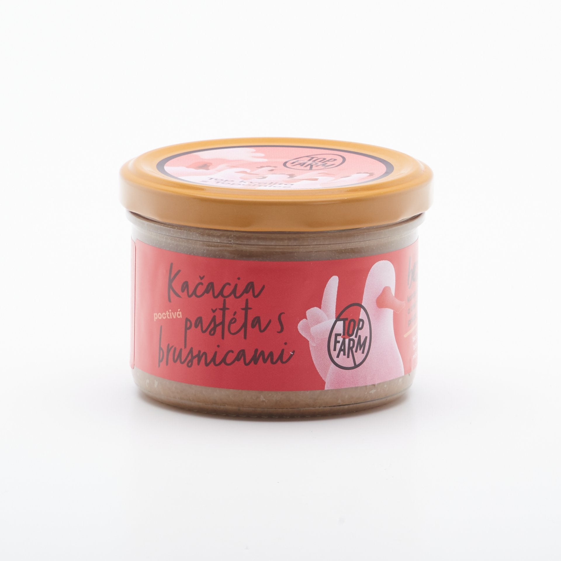 Kačacia paštéta s brusnicami 150g.