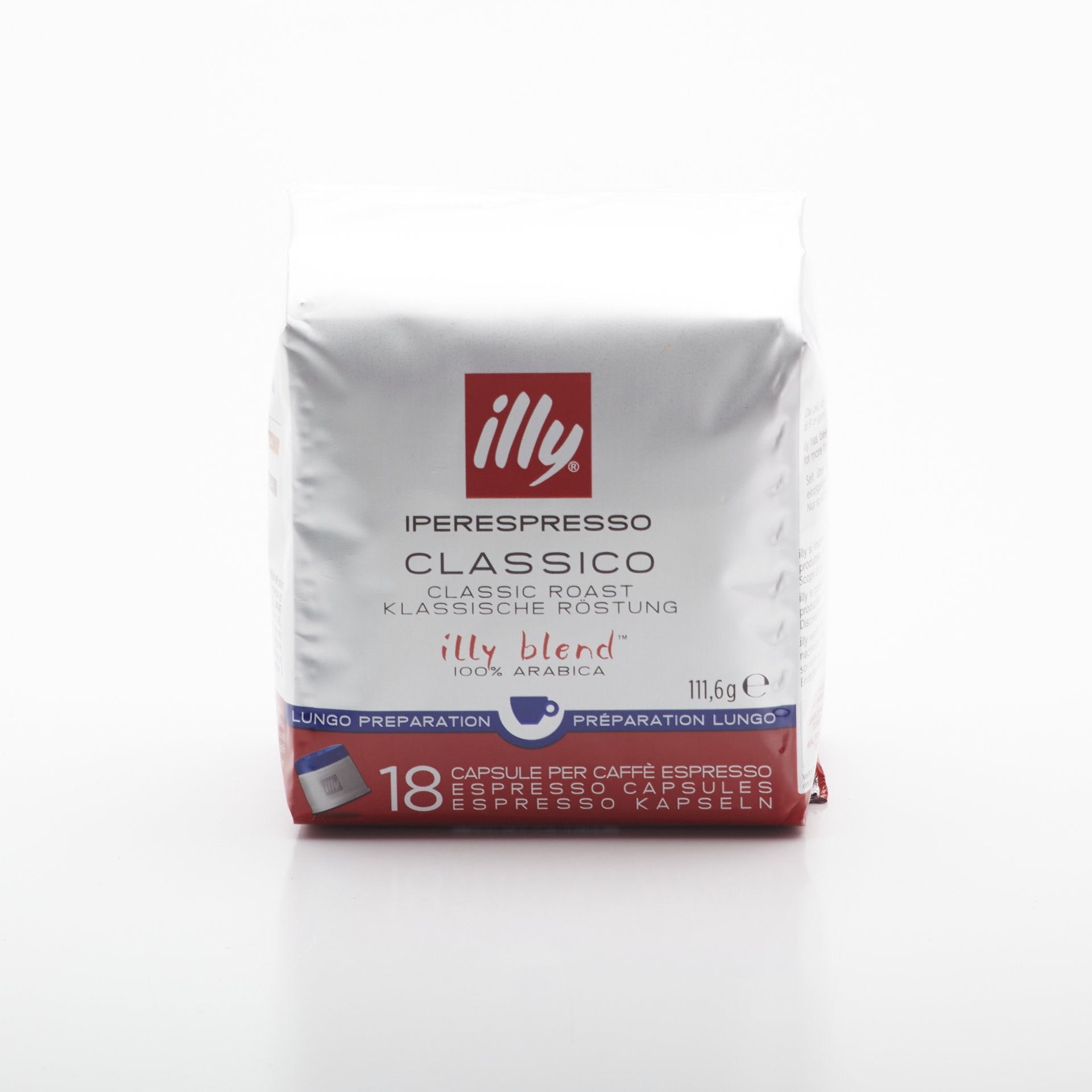 KAPSULE ILLY HES HOME CLASSICO LUNGO18ks.
