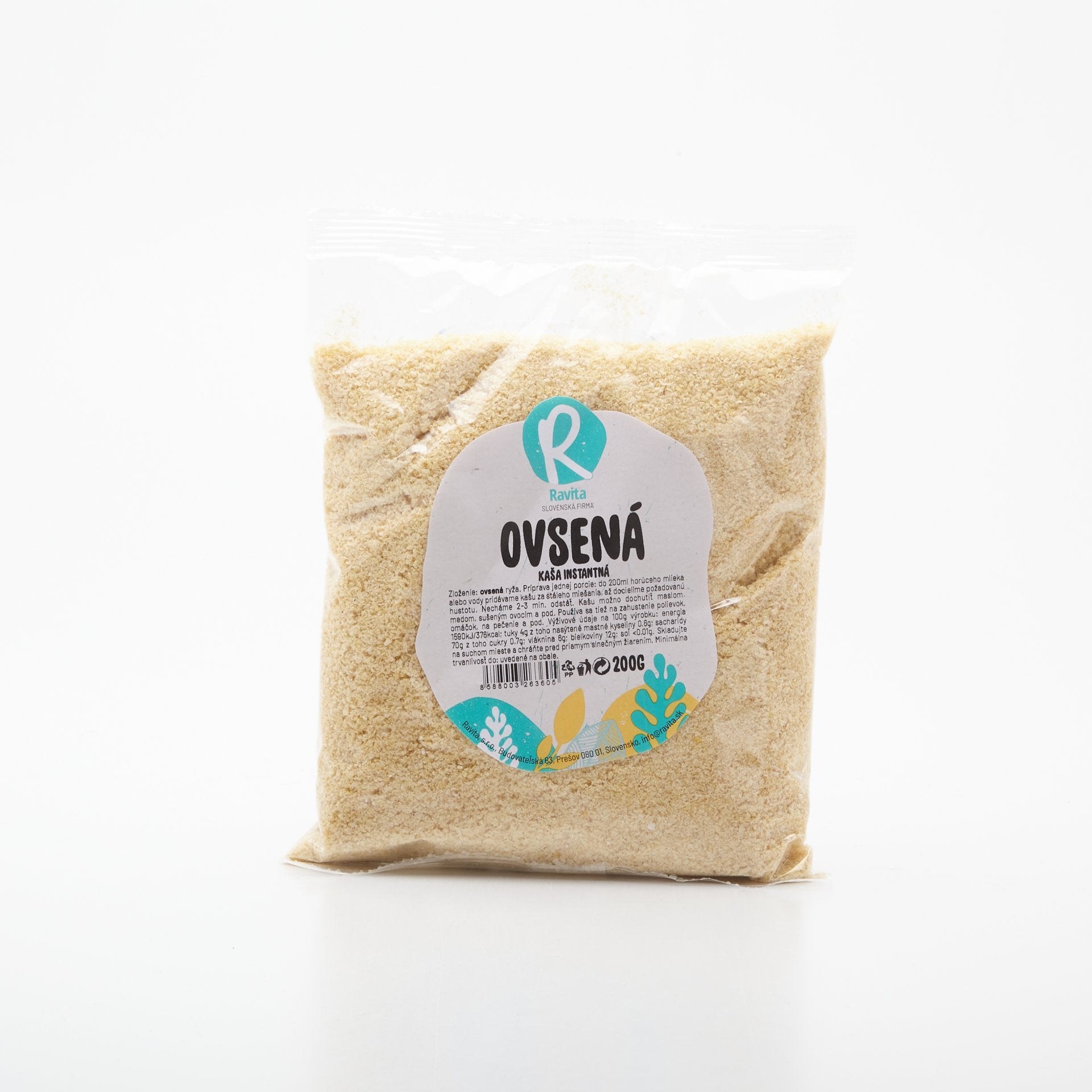 Kaša ovsená instantná 200g.