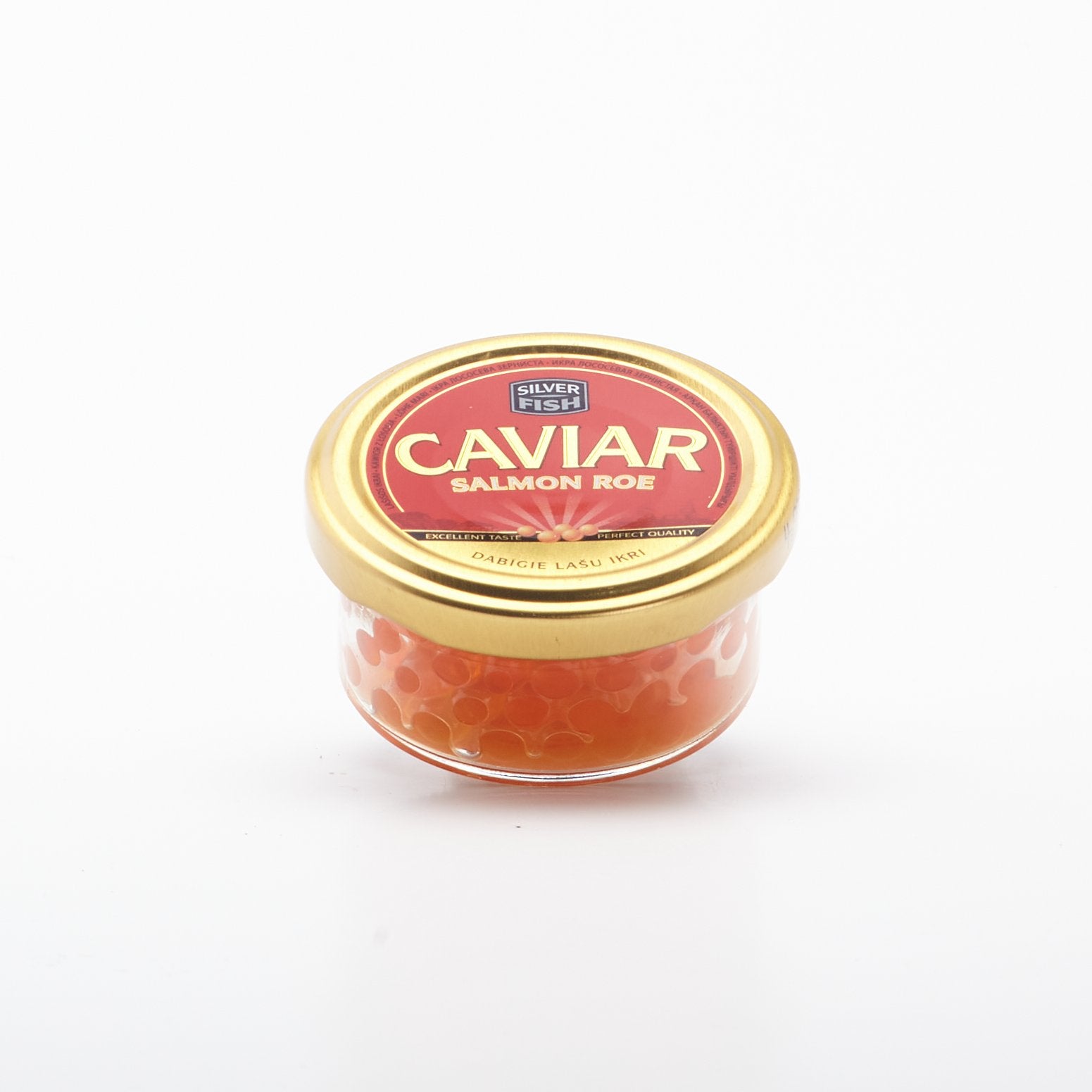 Kaviár z divokého lososa keta 50g.