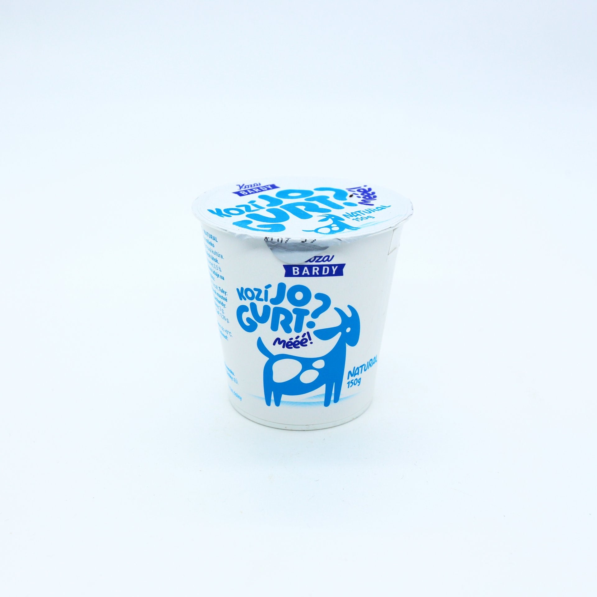 Kozí jogurt natural 150g.