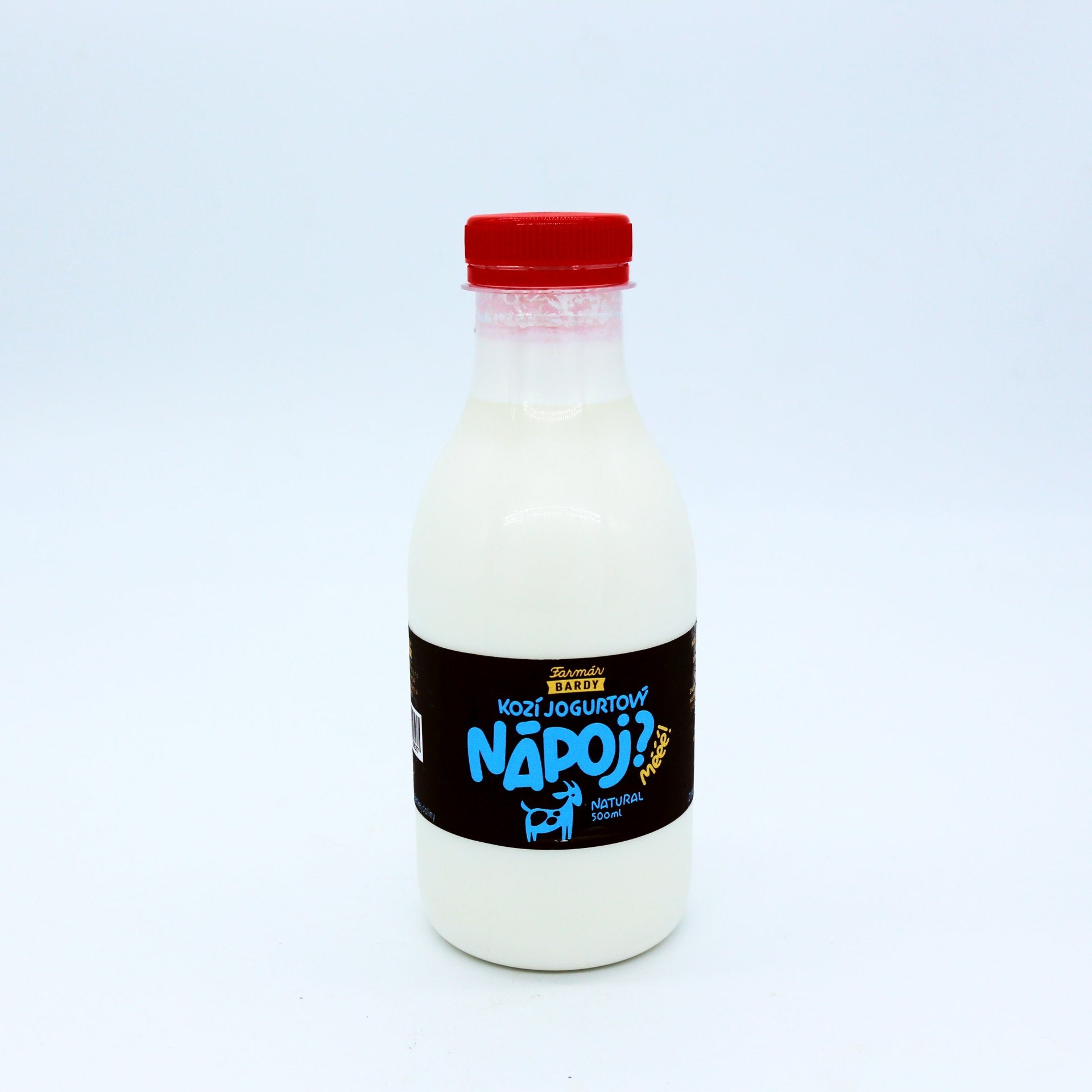 Kozí jogurtový nápoj natural 500ml.