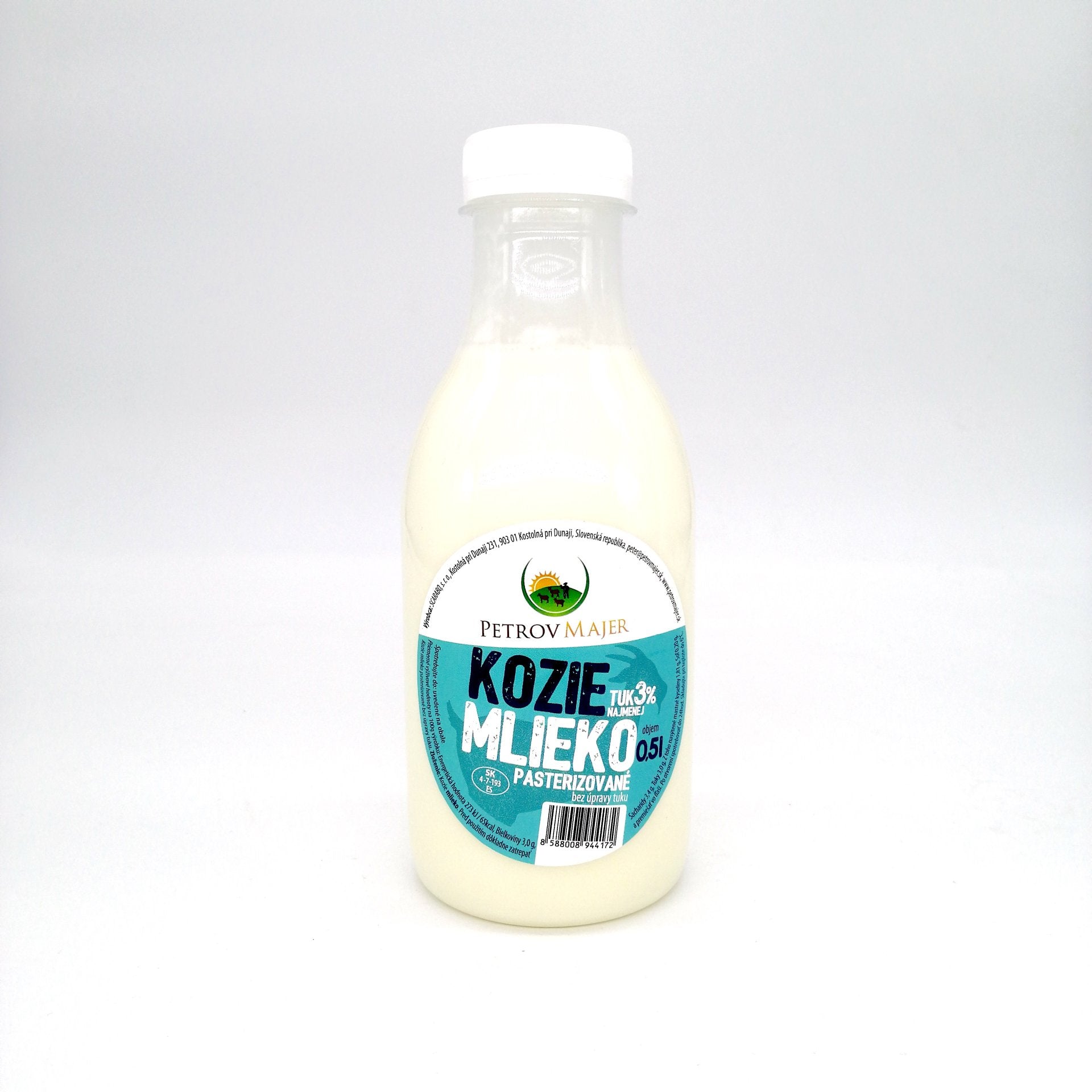 Kozie mlieko 0,5l.