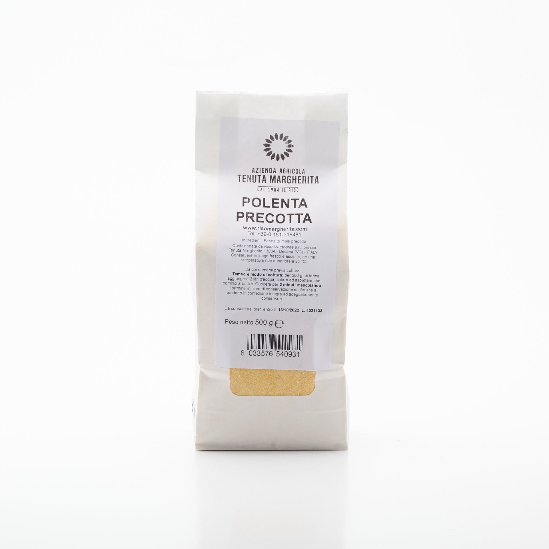 Kuk.krupica polenta predvarená 500g.