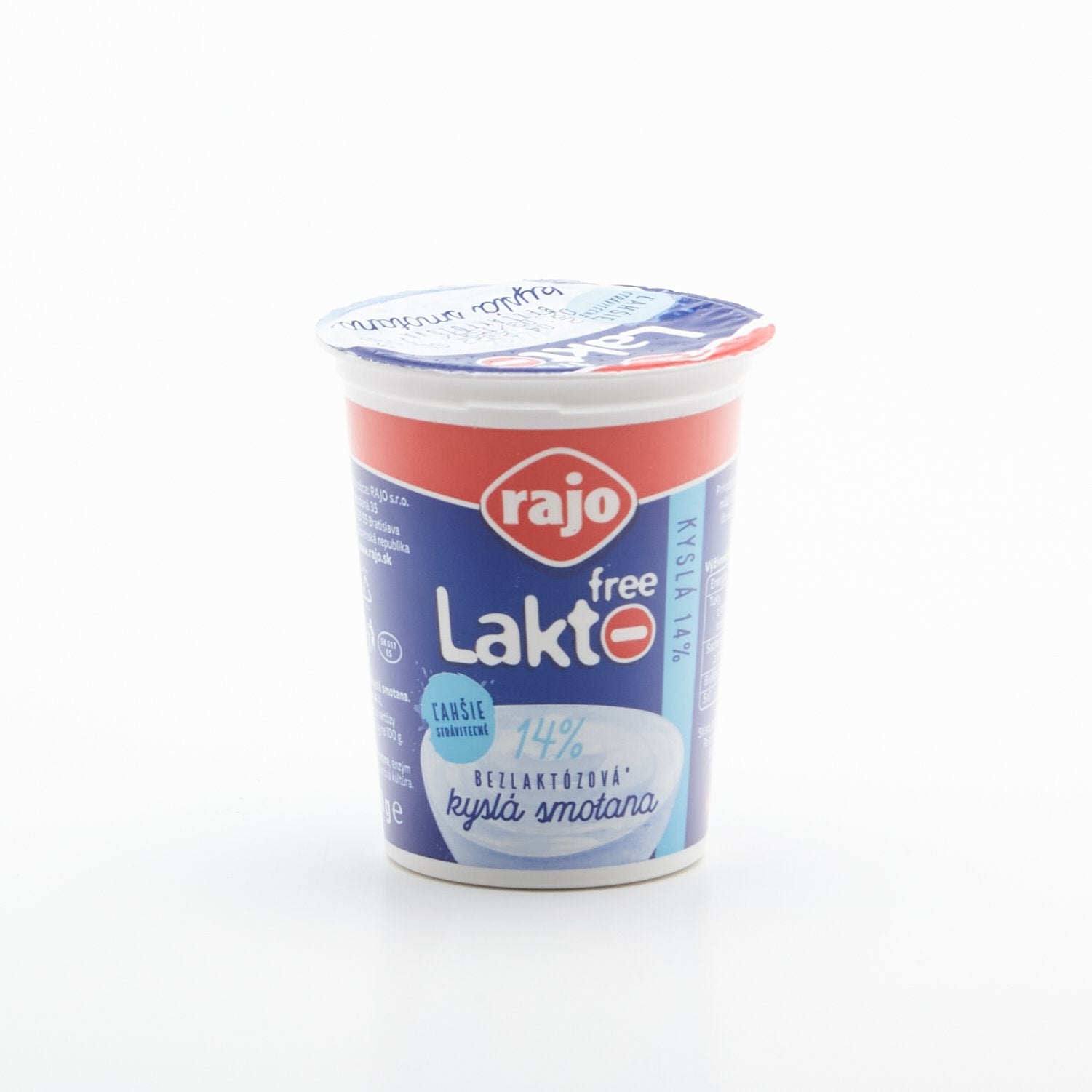 Kyslá smotana laktosefree 14% 200g.