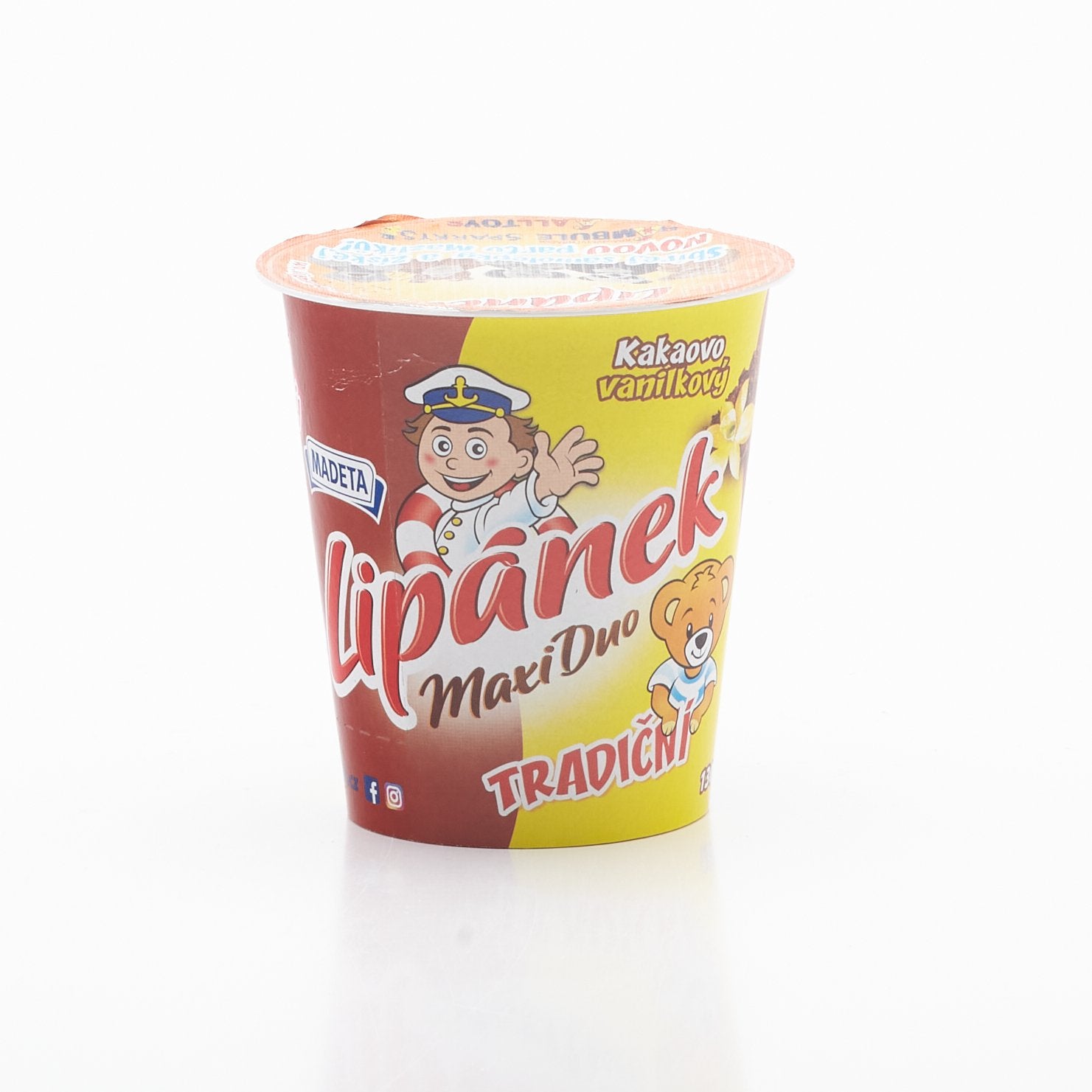 Lipánek MAXI vanilka – kakao 130g.