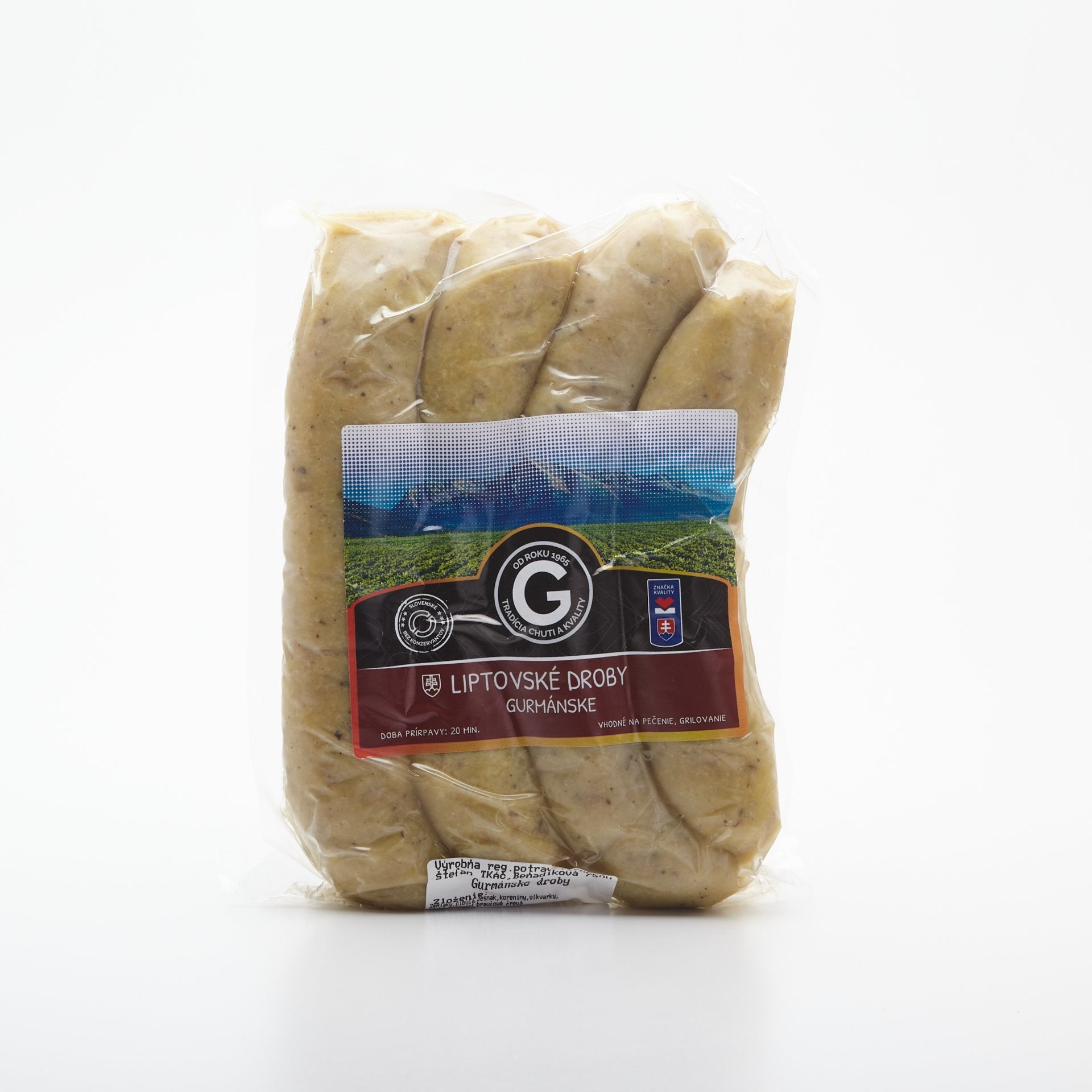 Liptovské droby gurmánske CHZO. 100g