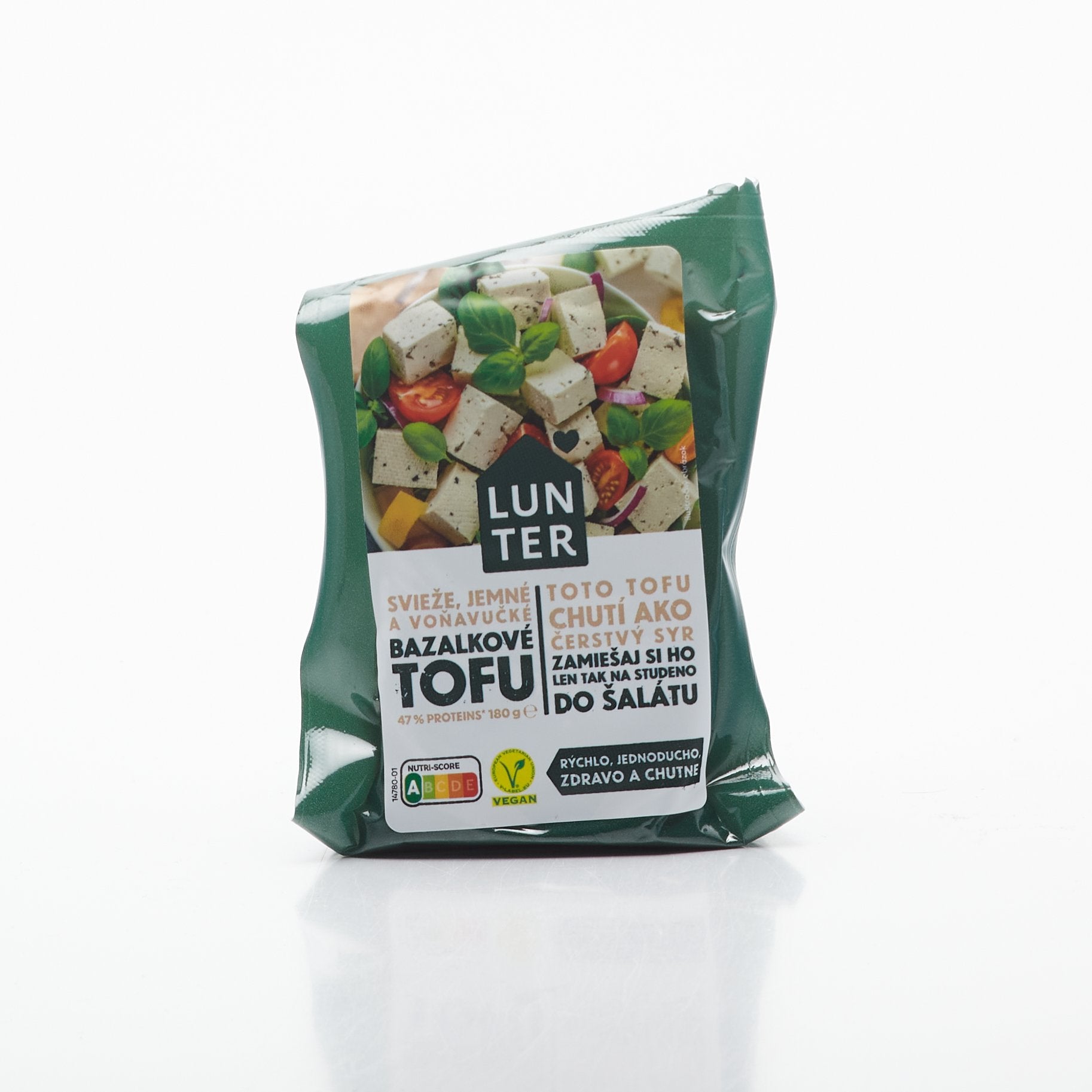 Lunter tofu bazalka 180g.