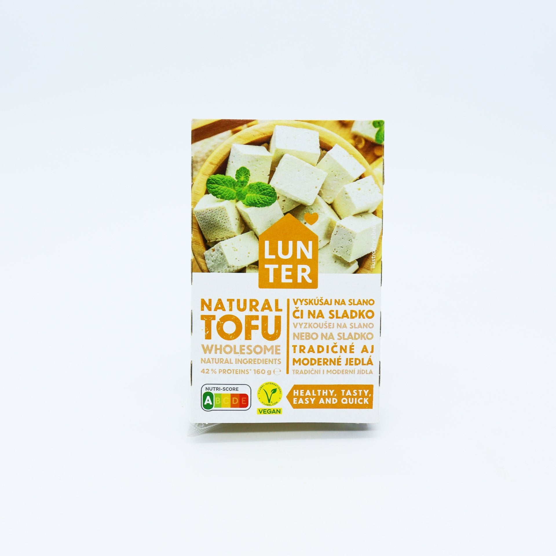 Lunter Tofu Naturálne 160g.