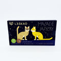 Mačacie jazýčky z bielej č.s kokosom 80g.