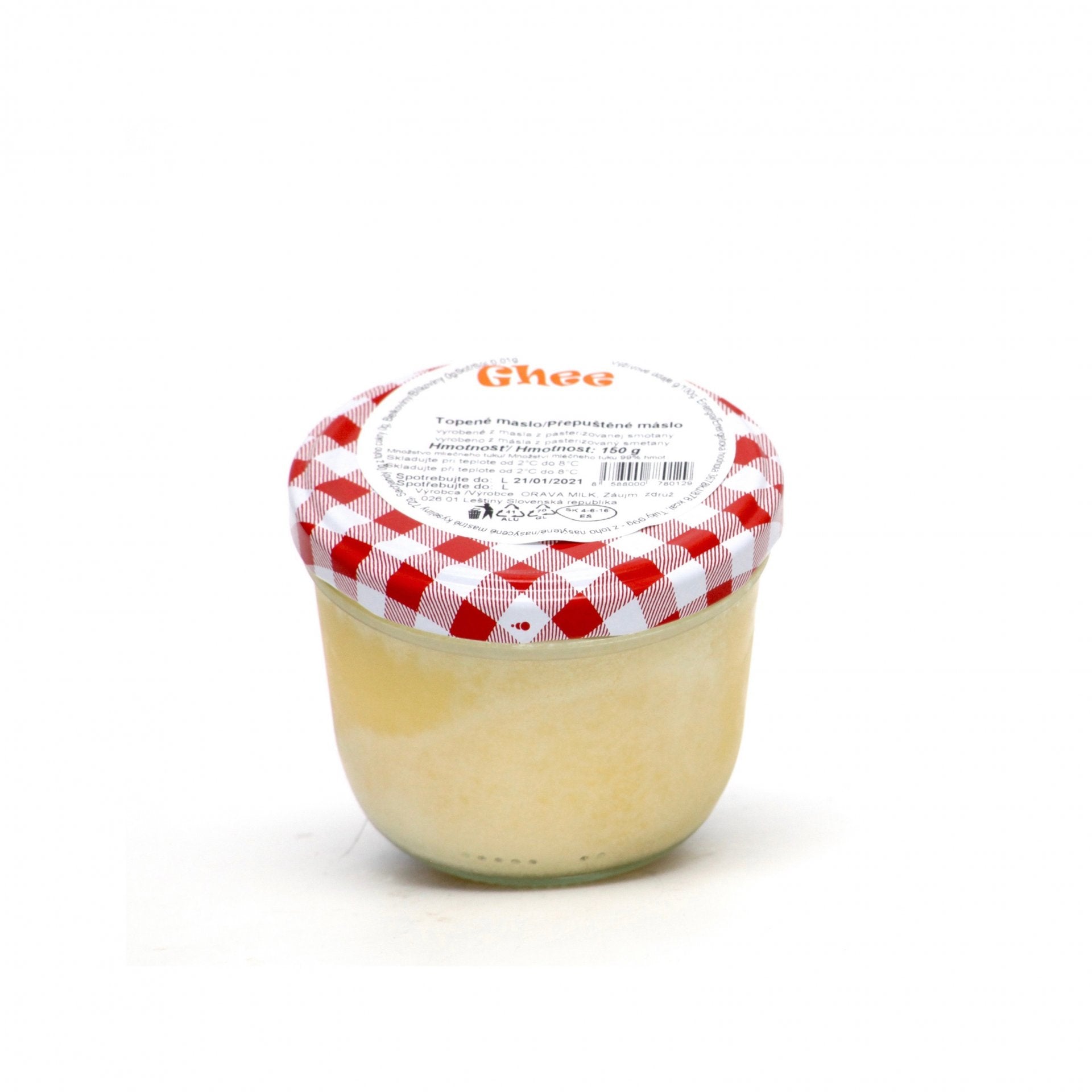 Maslo pražené Ghee 150g.