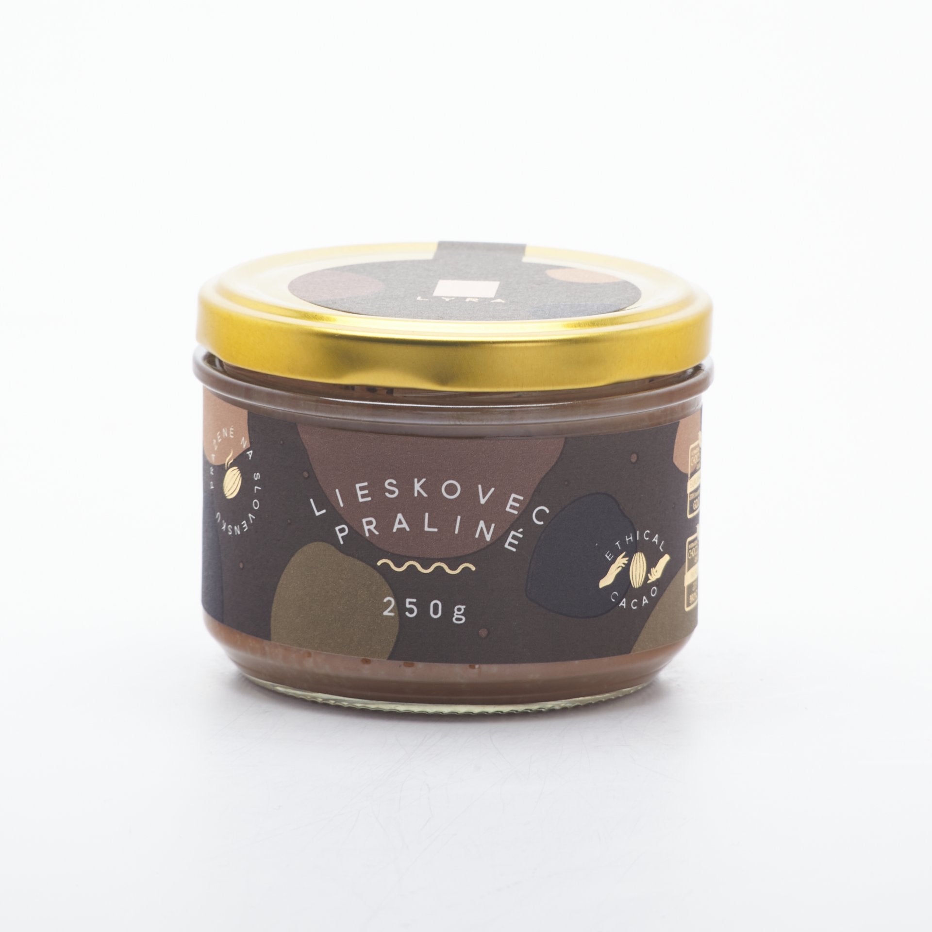 LYRA Nátierka lieskovec Praline 250g.
