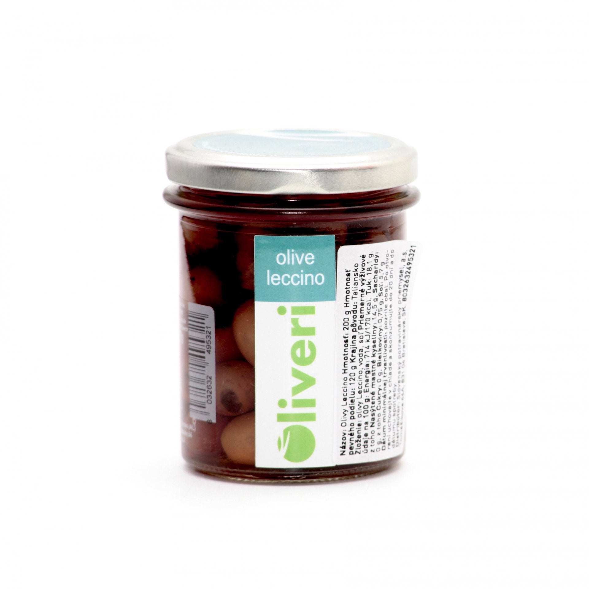 Olivy Leccino v slanom náleve 200g.