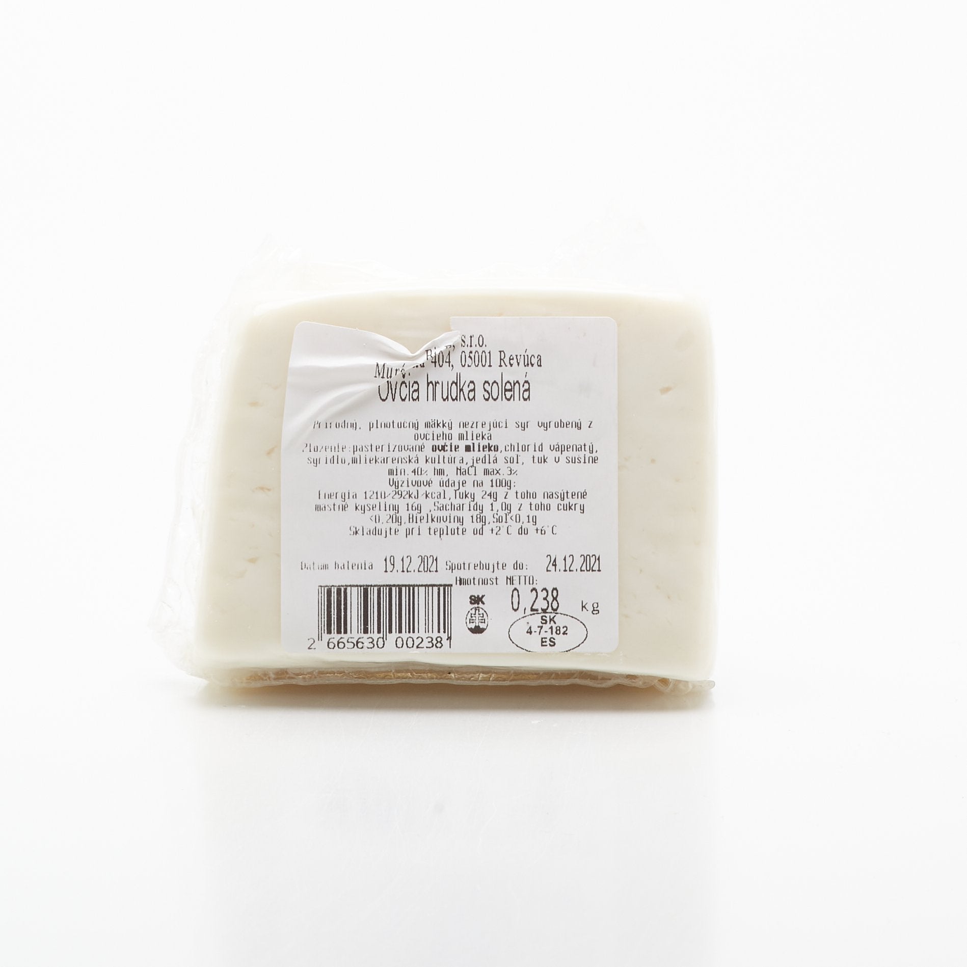Ovčia hrudka solená. 100g