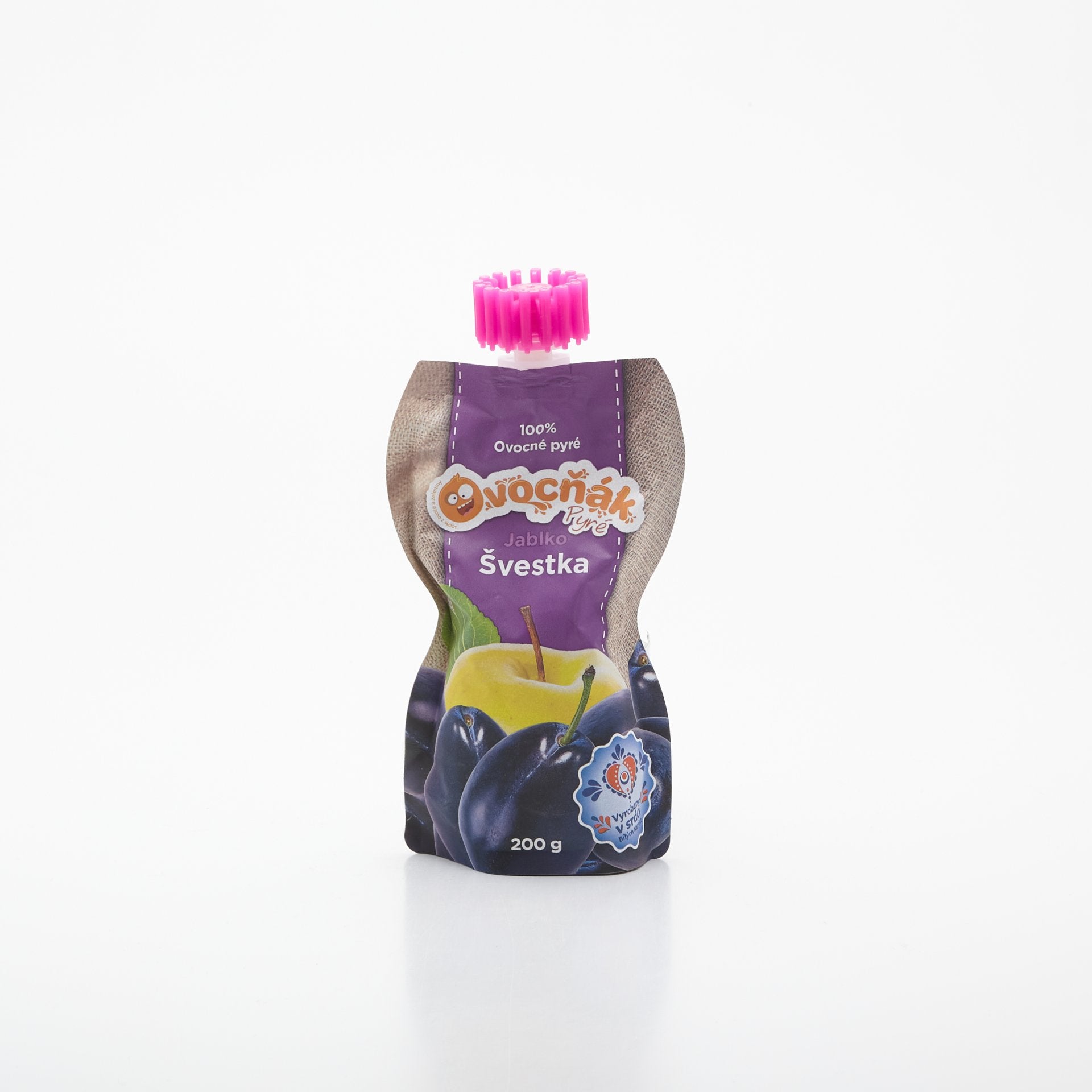 Ovocňák pyré jablko slivka 200g.