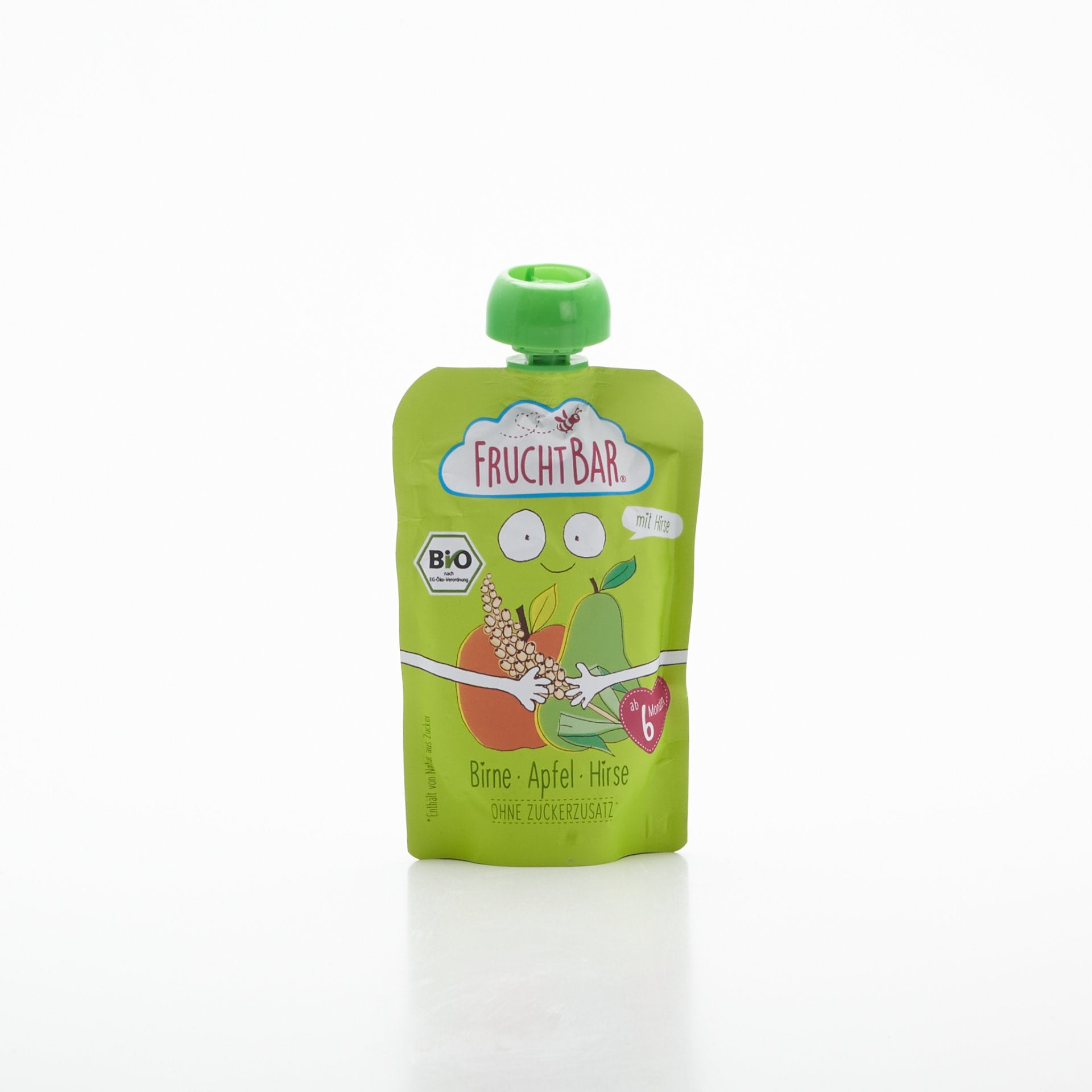 BIO Ovocný mix hruška jablko proso 100g.