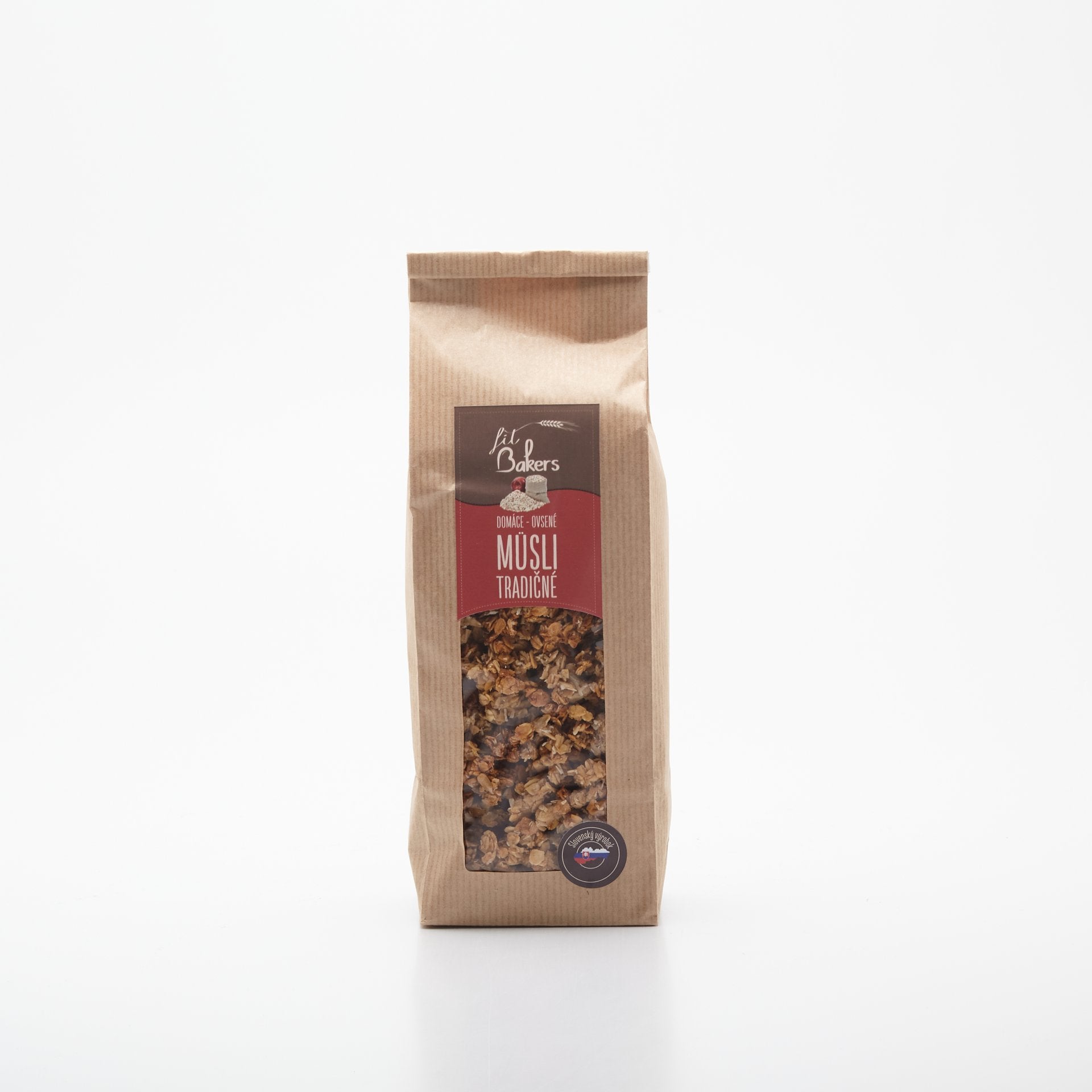 Ovsené domáce müsli tradičné 350g.