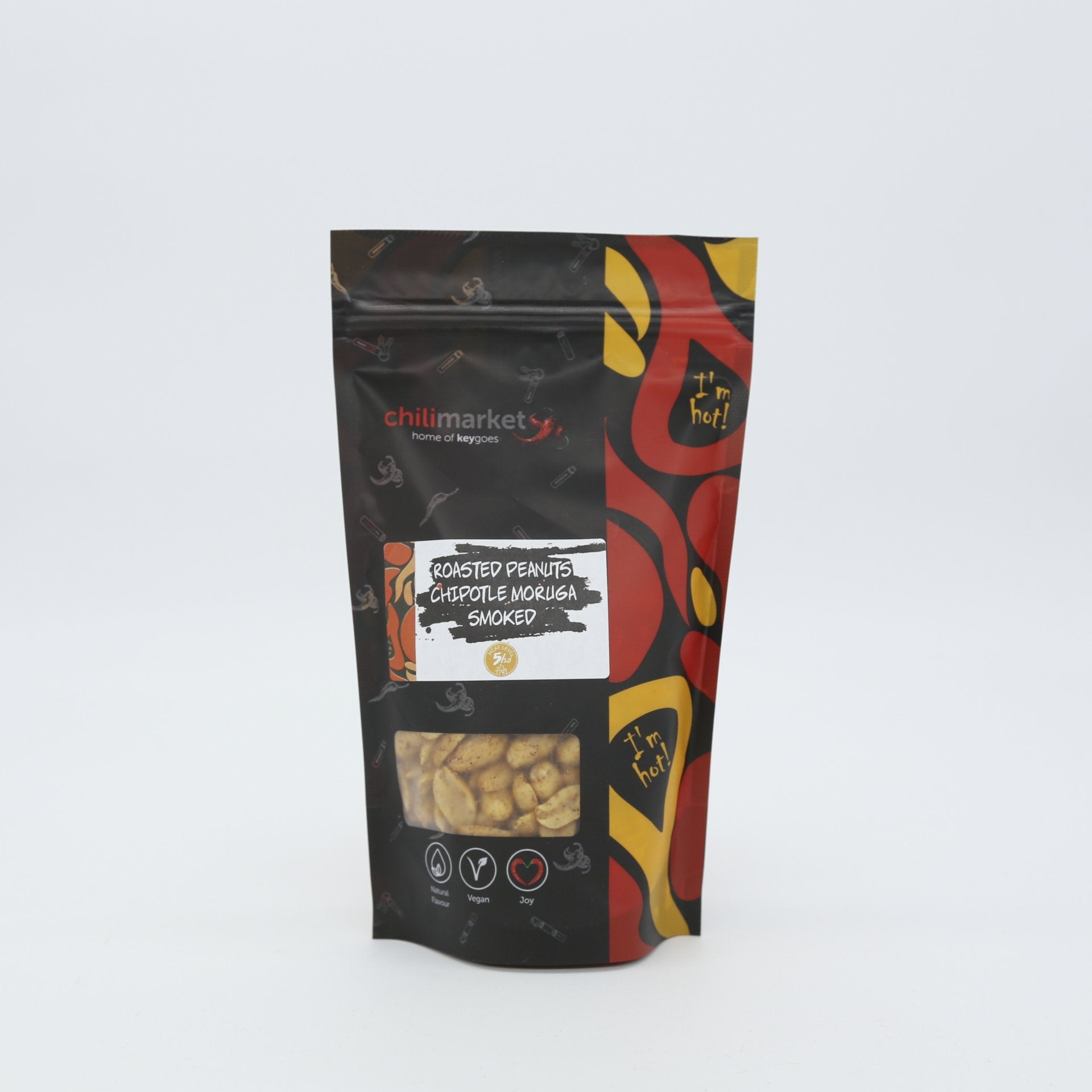 Pálivé arašidy Chipotle Moruga 150g.