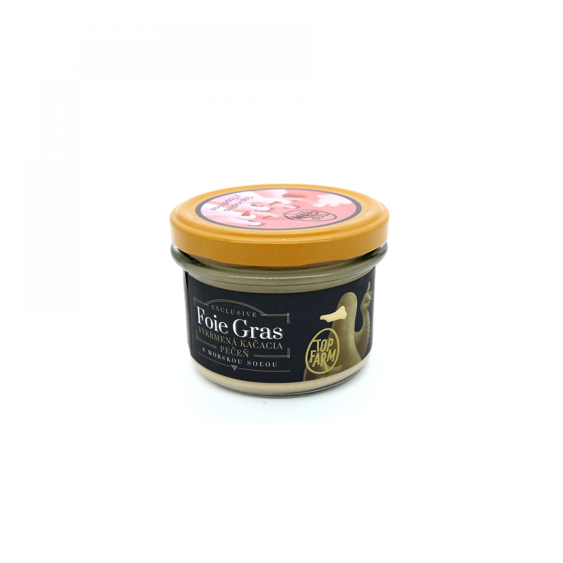 Pate z vykŕmenej pečene s mo.soľou 150g.