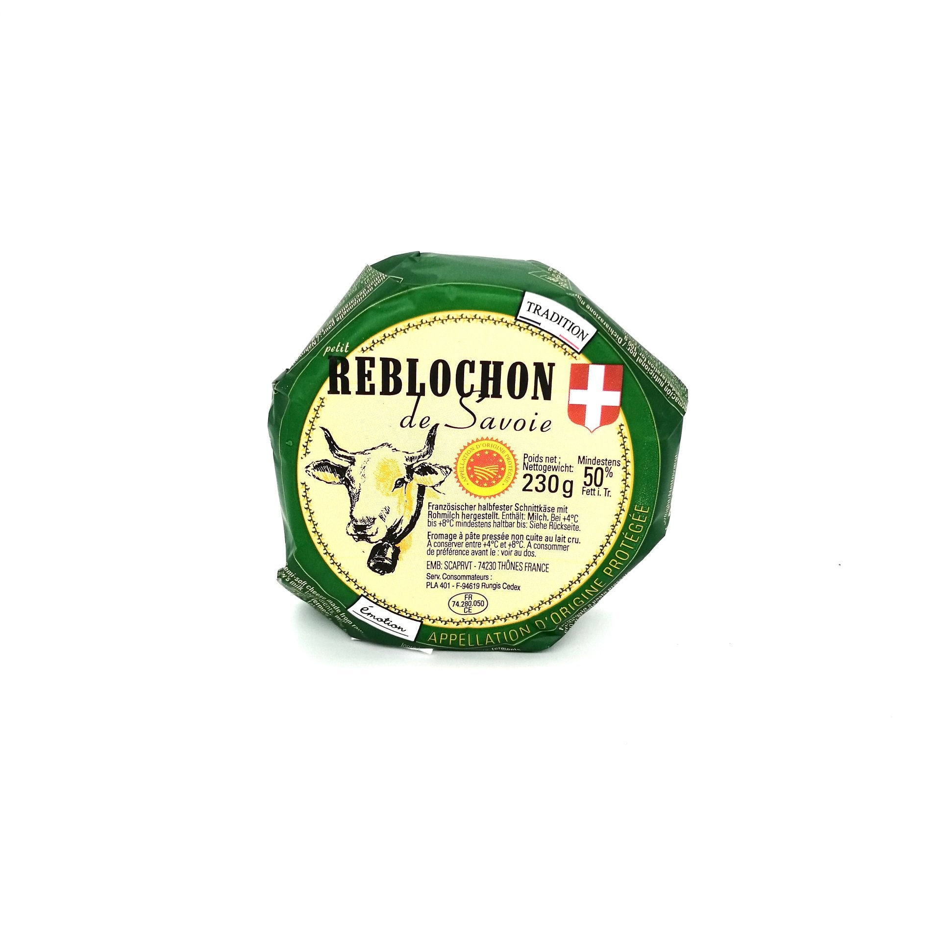 Petit reblochon AOP 230g.