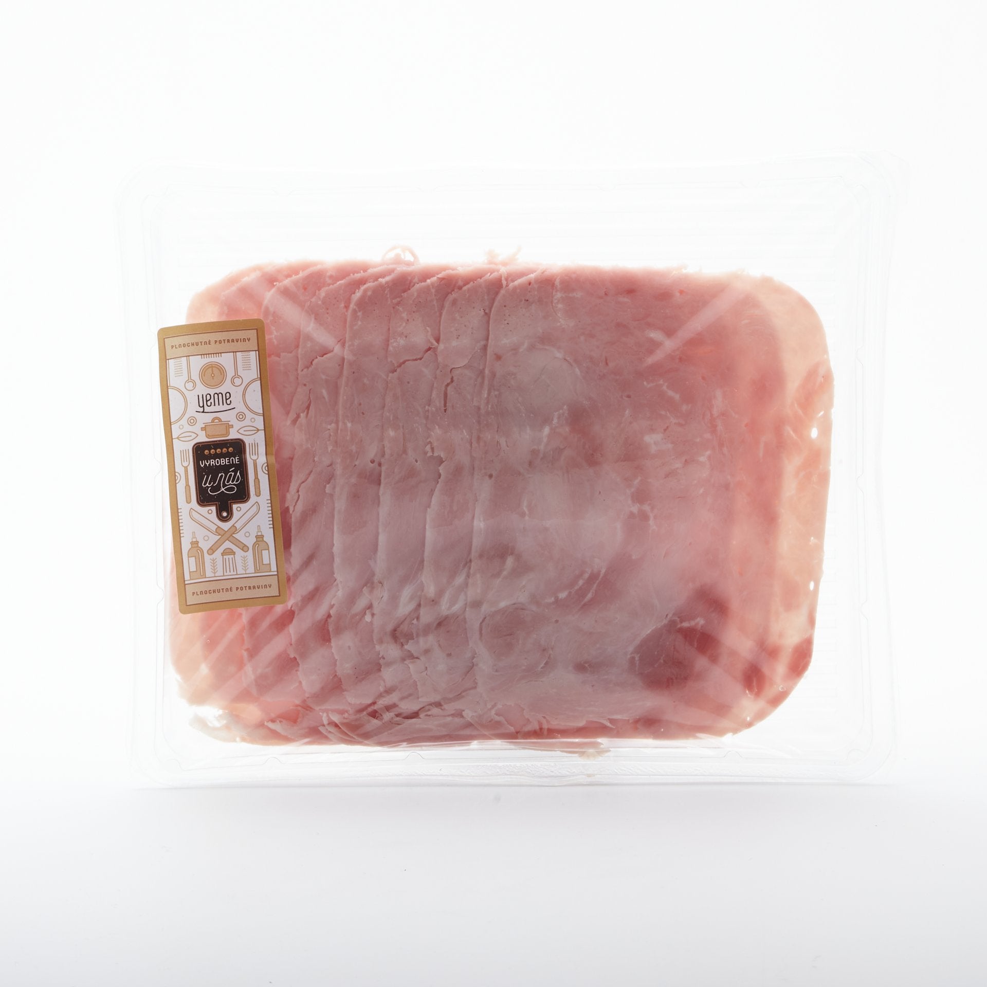 Remeselná bravčová šunka zo stehna plát. 100g