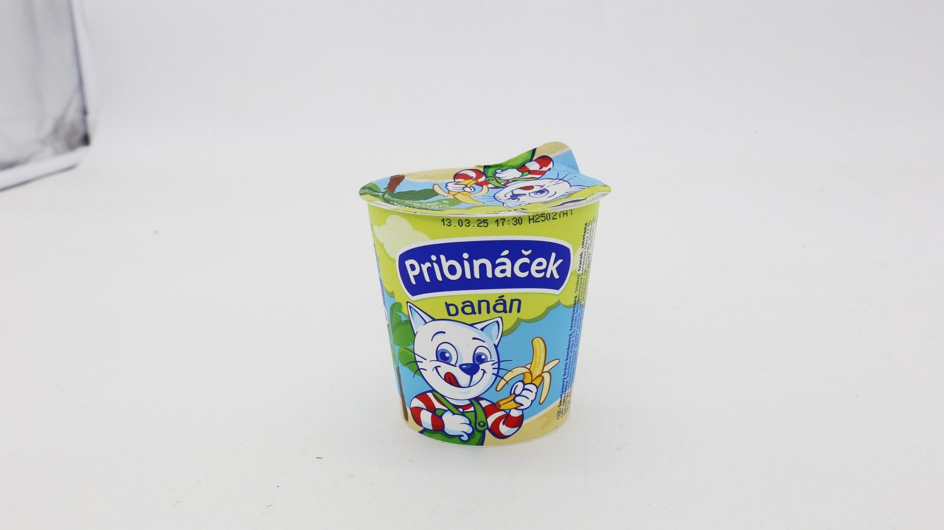 Pribináček banánový 125g.