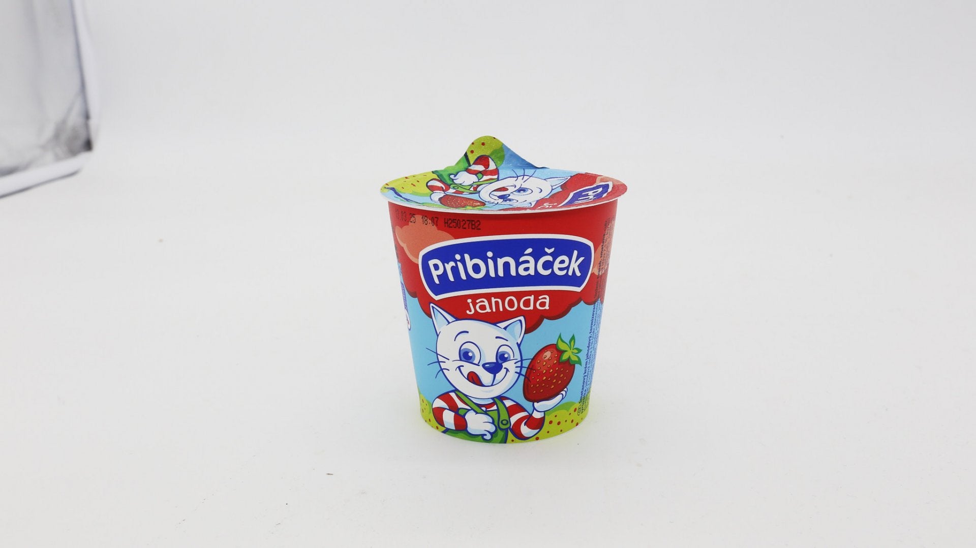 Pribináček jahodový 125g.