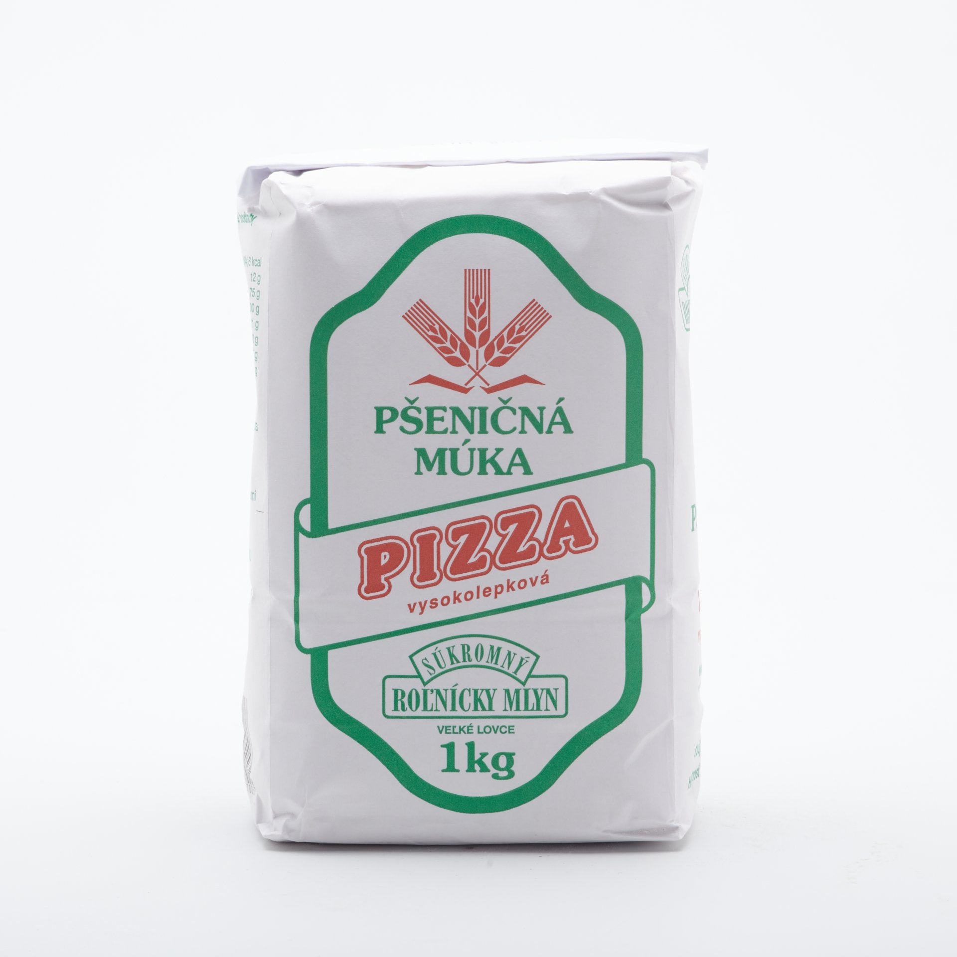 Pšeničná múka vysokolepková na pizzu 1kg.